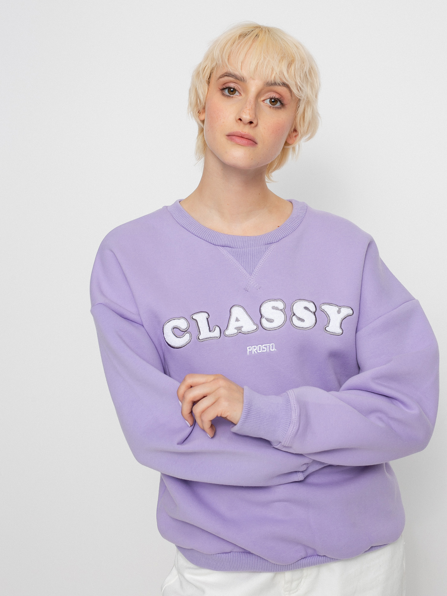 Bluza Prosto Belly Wmn (violet)