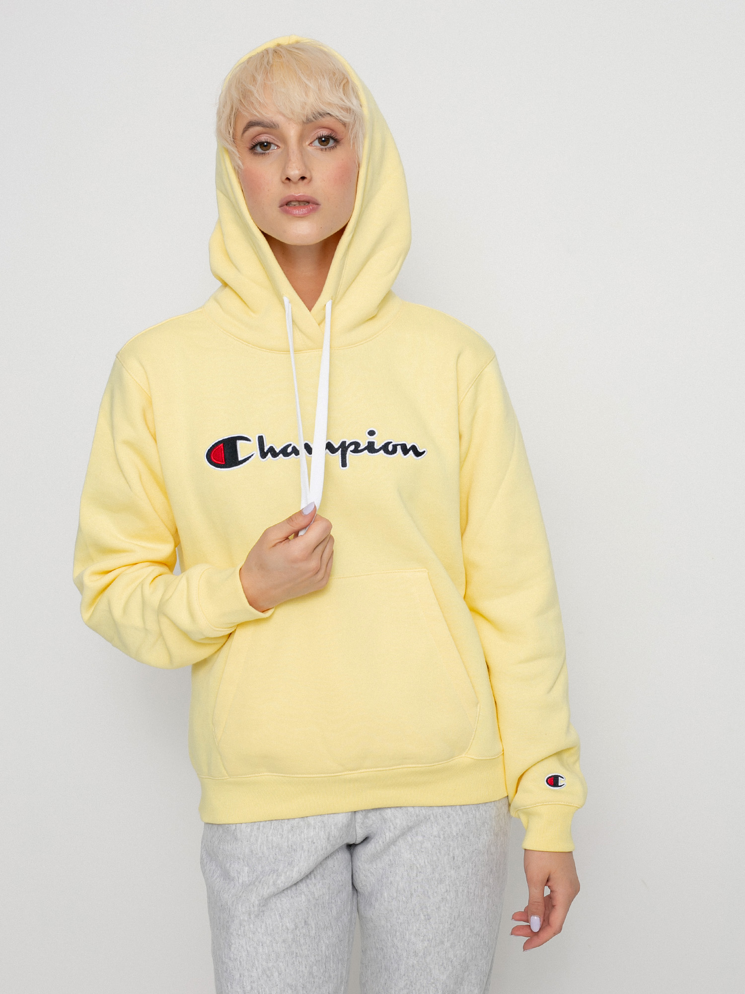 Bluza z kapturem Champion Sweatshirt HD 114461 Wmn (ban)