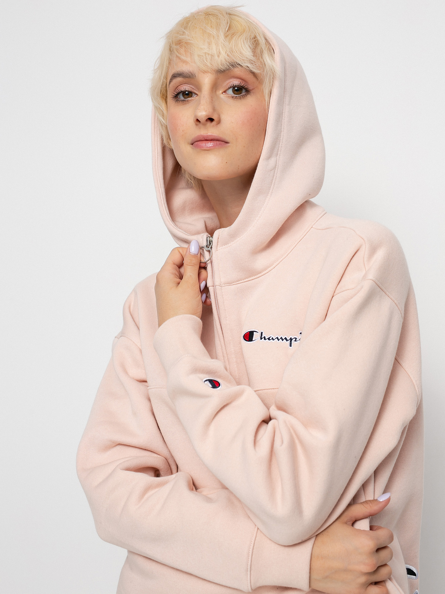 Bluza z kapturem Champion Sweatshirt HD 114463 Wmn (sfp)