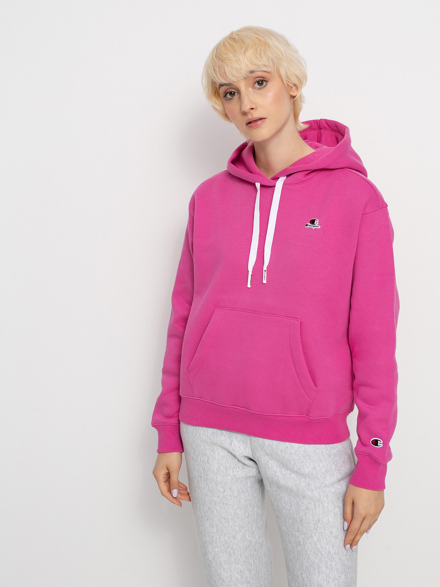 Bluza z kapturem Champion Sweatshirt HD 114466 Wmn (ibr)