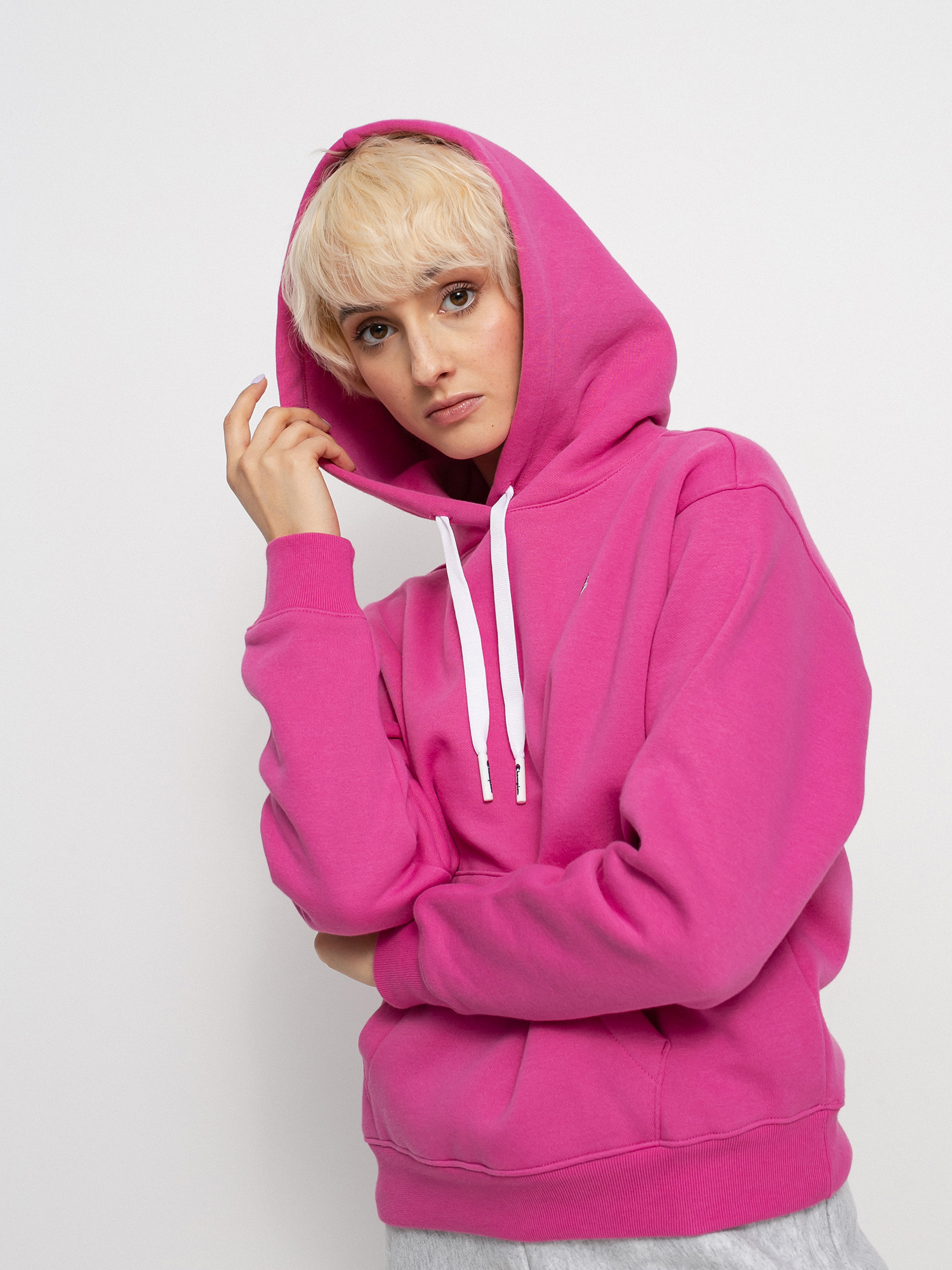 Bluza z kapturem Champion Sweatshirt HD 114466 Wmn (ibr)