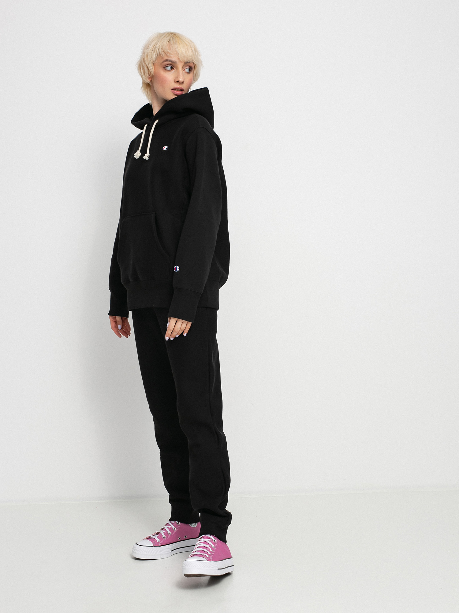 Spodnie Champion Rib Cuff Pants 114614 Wmn (nbk)
