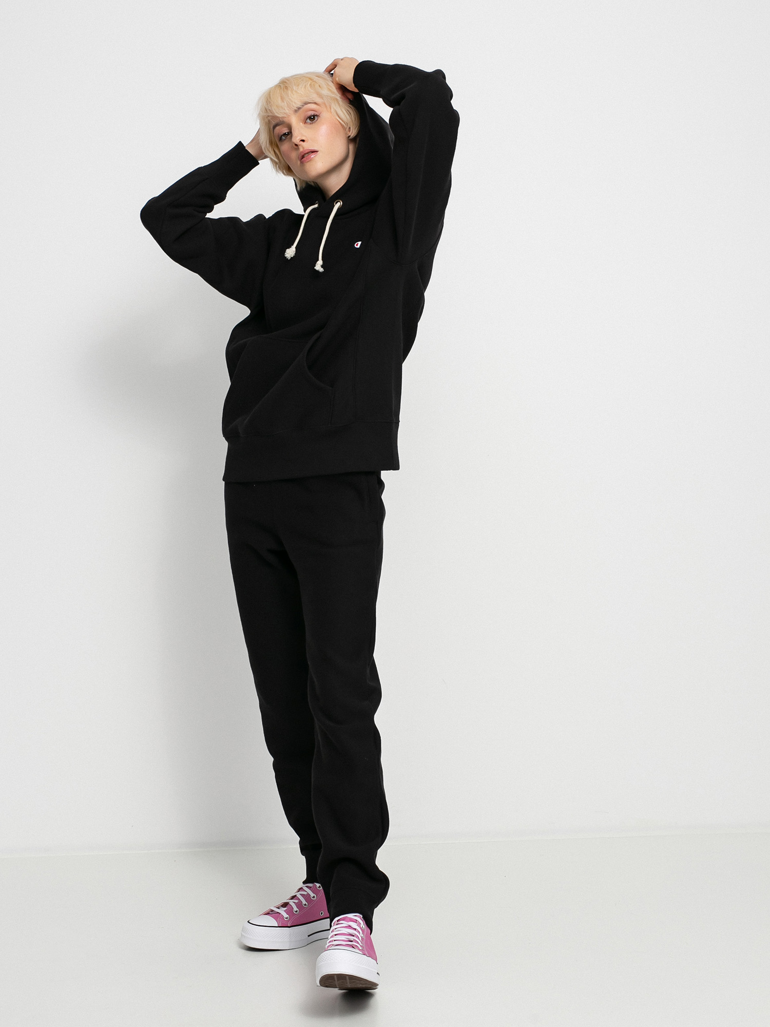 Spodnie Champion Rib Cuff Pants 114614 Wmn (nbk)