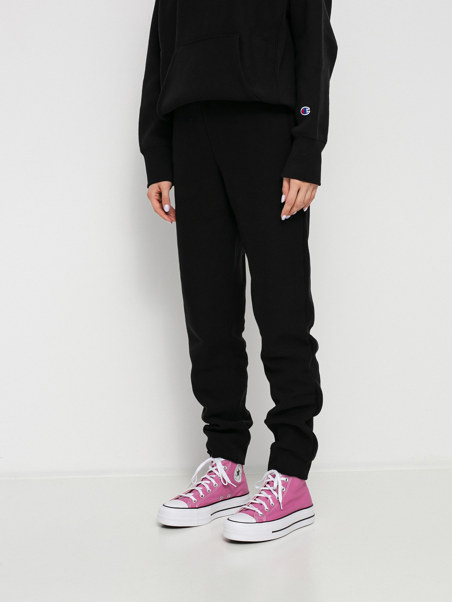 Spodnie Champion Rib Cuff Pants 114614 Wmn (nbk)
