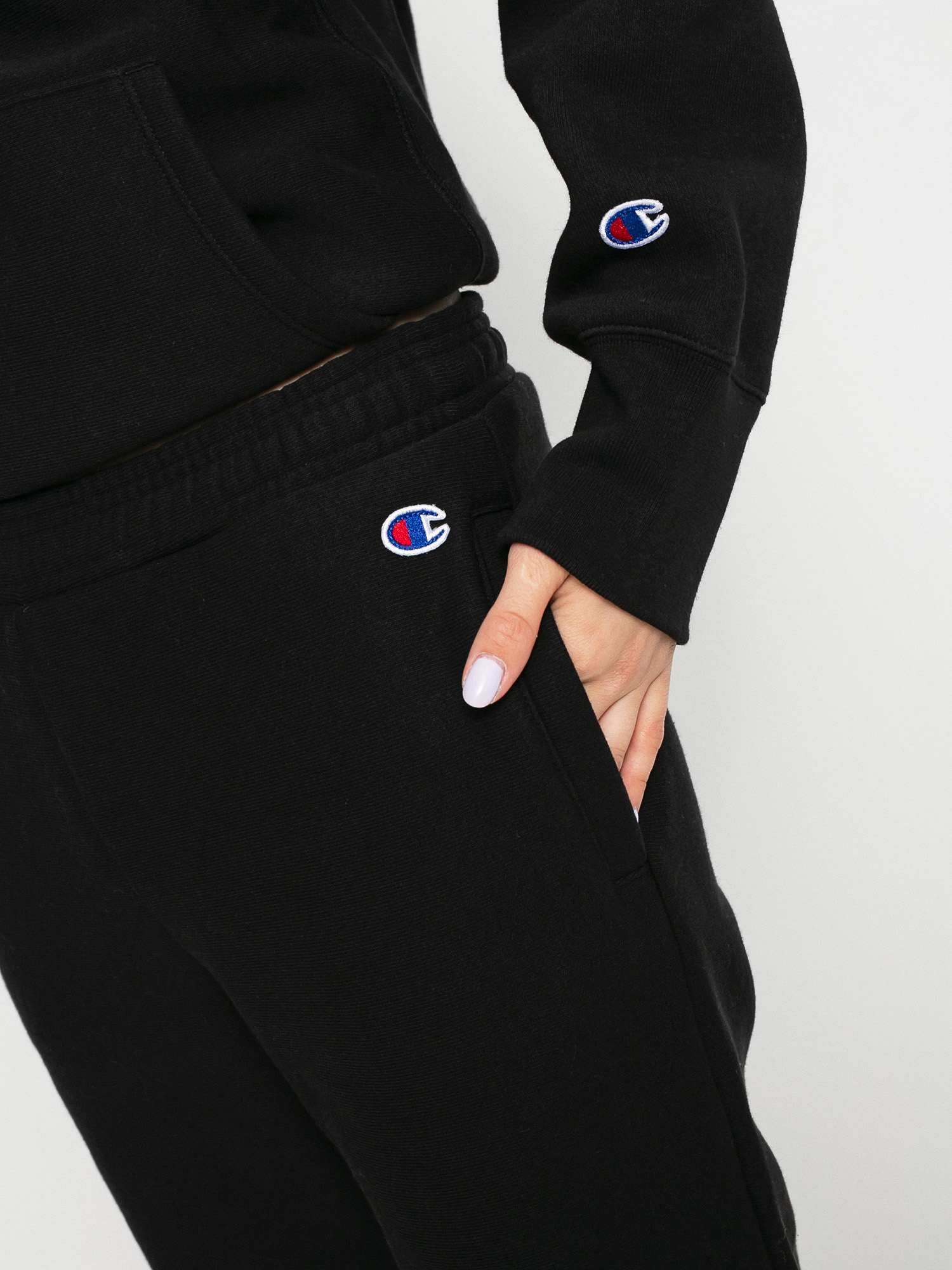 Spodnie Champion Rib Cuff Pants 114614 Wmn (nbk)