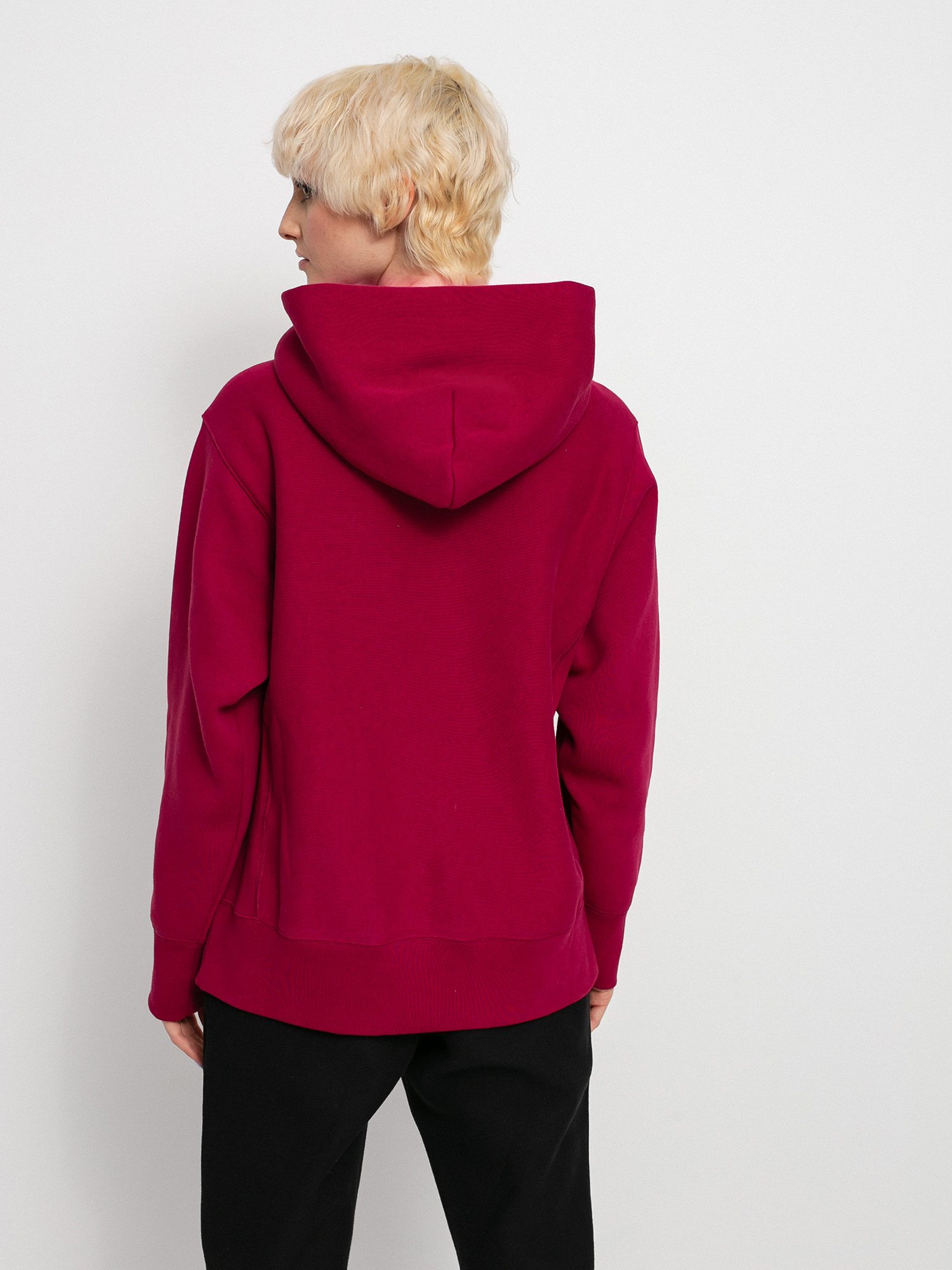 Bluza z kapturem Champion Sweatshirt HD 114778 Wmn (bre)