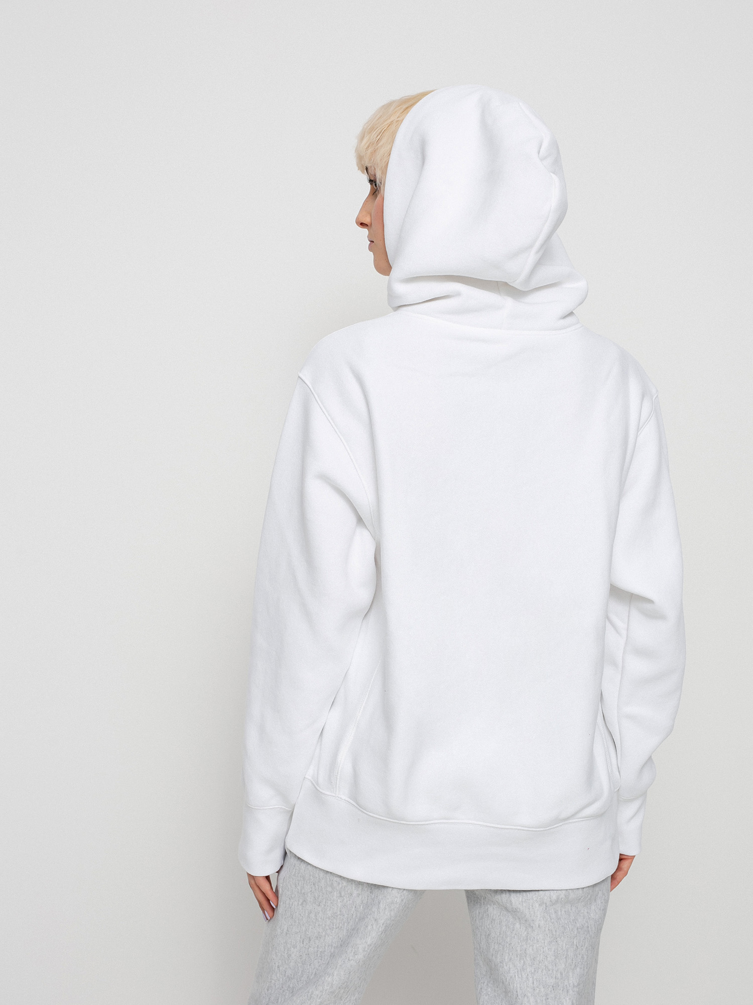 Bluza z kapturem Champion Sweatshirt HD 114778 Wmn (wht)