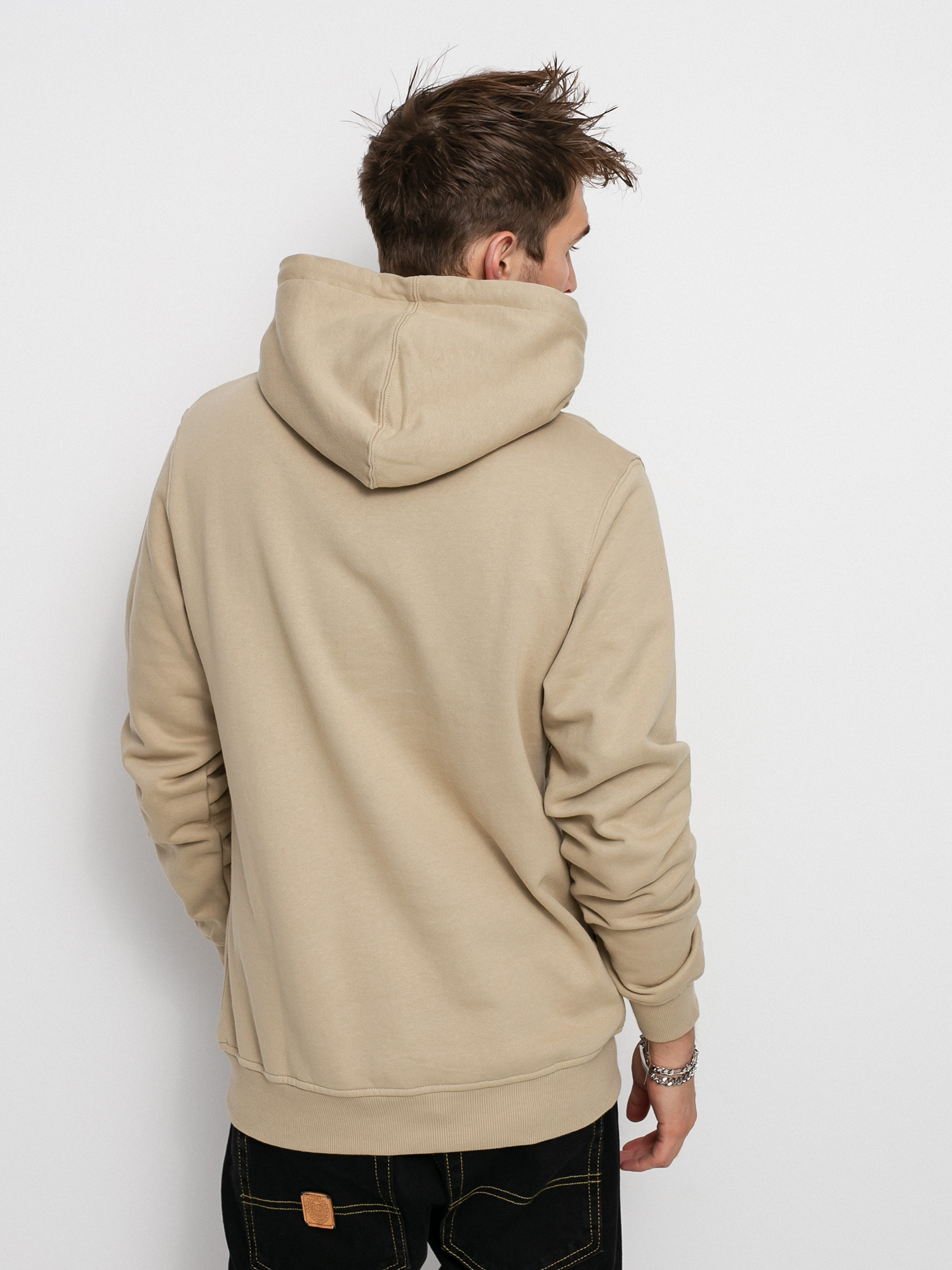 Bluza z kapturem MassDnm Patch HD (beige)