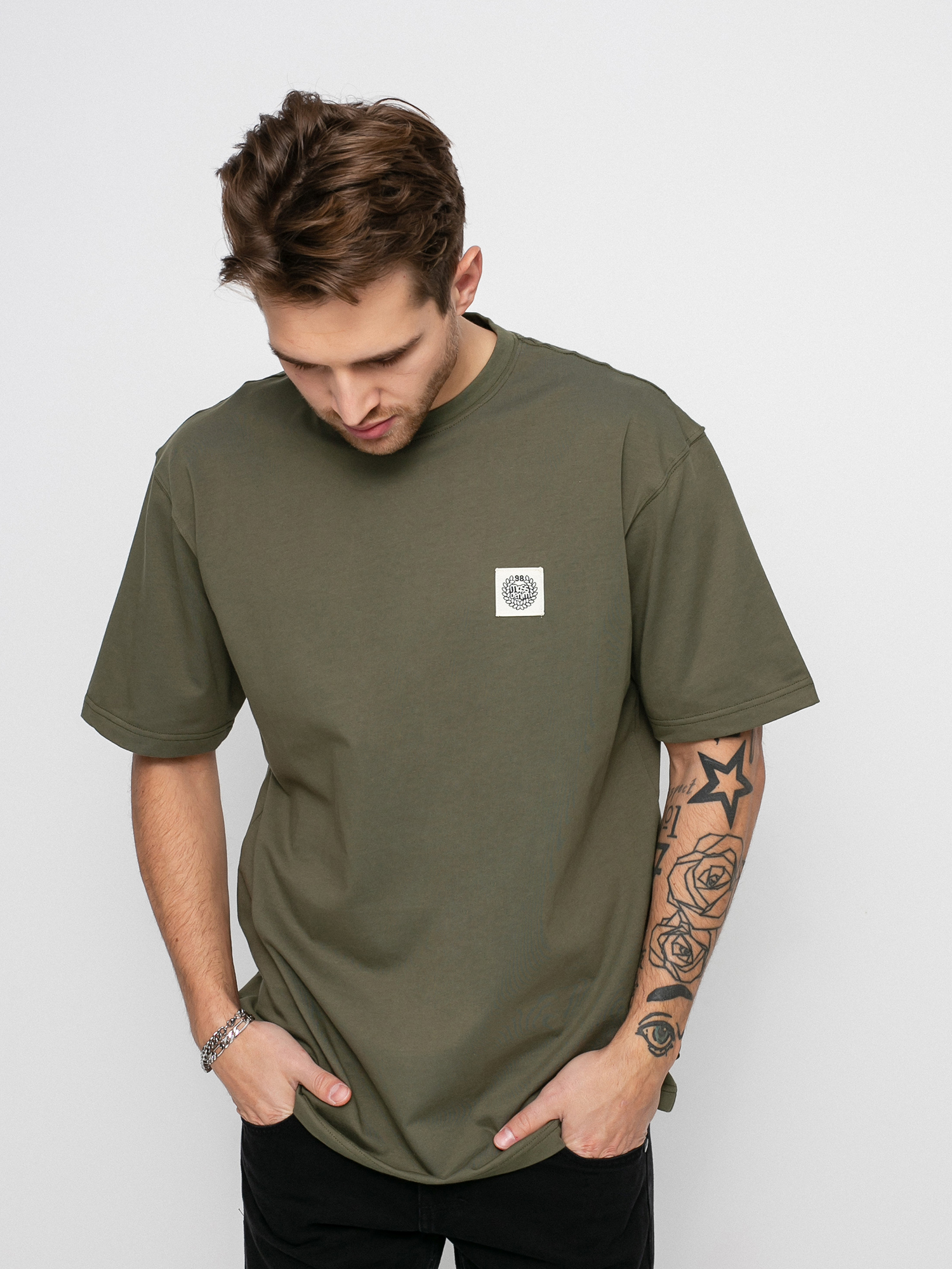 T-shirt MassDnm Patch (olive)