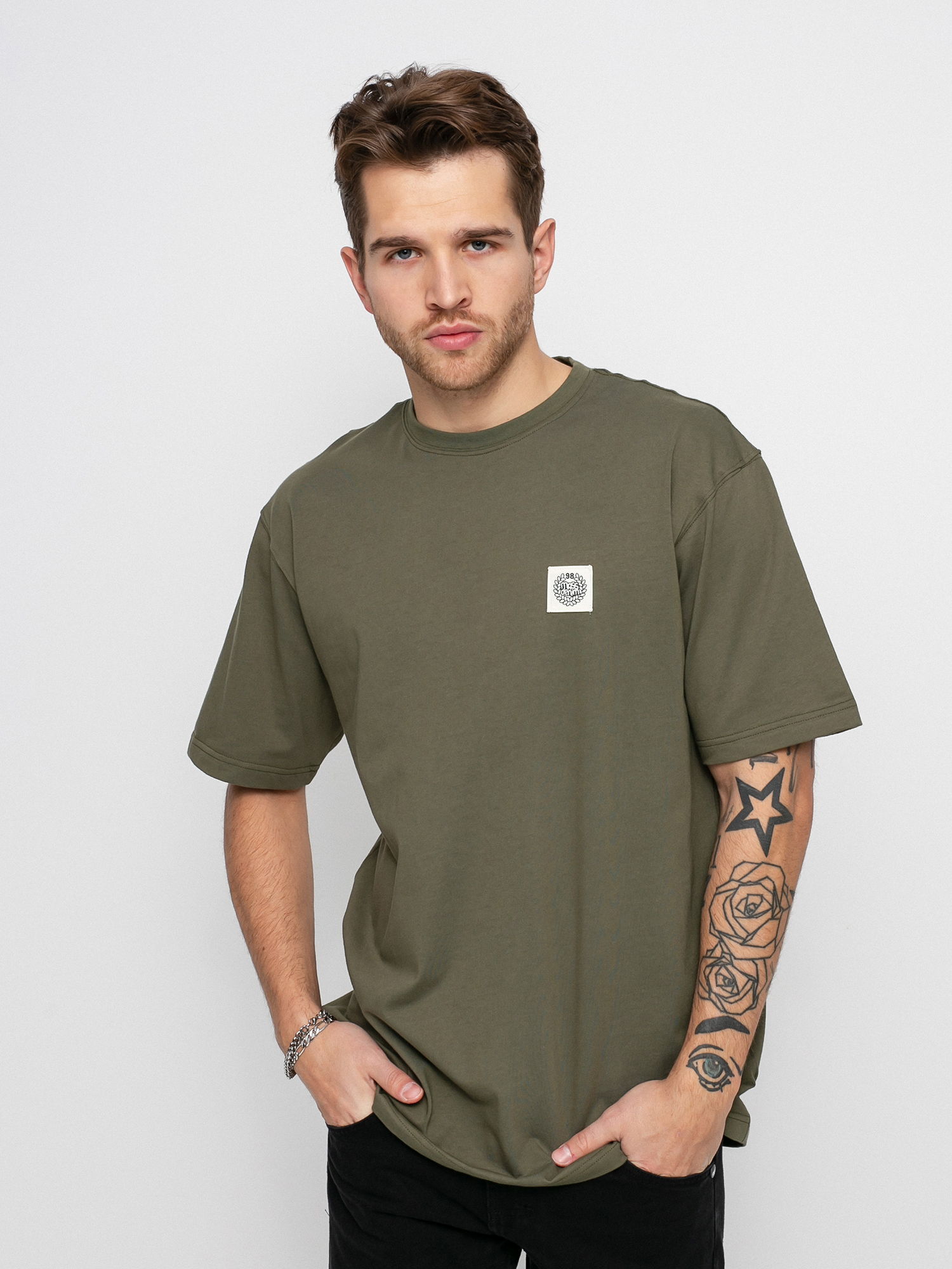T-shirt MassDnm Patch (olive)