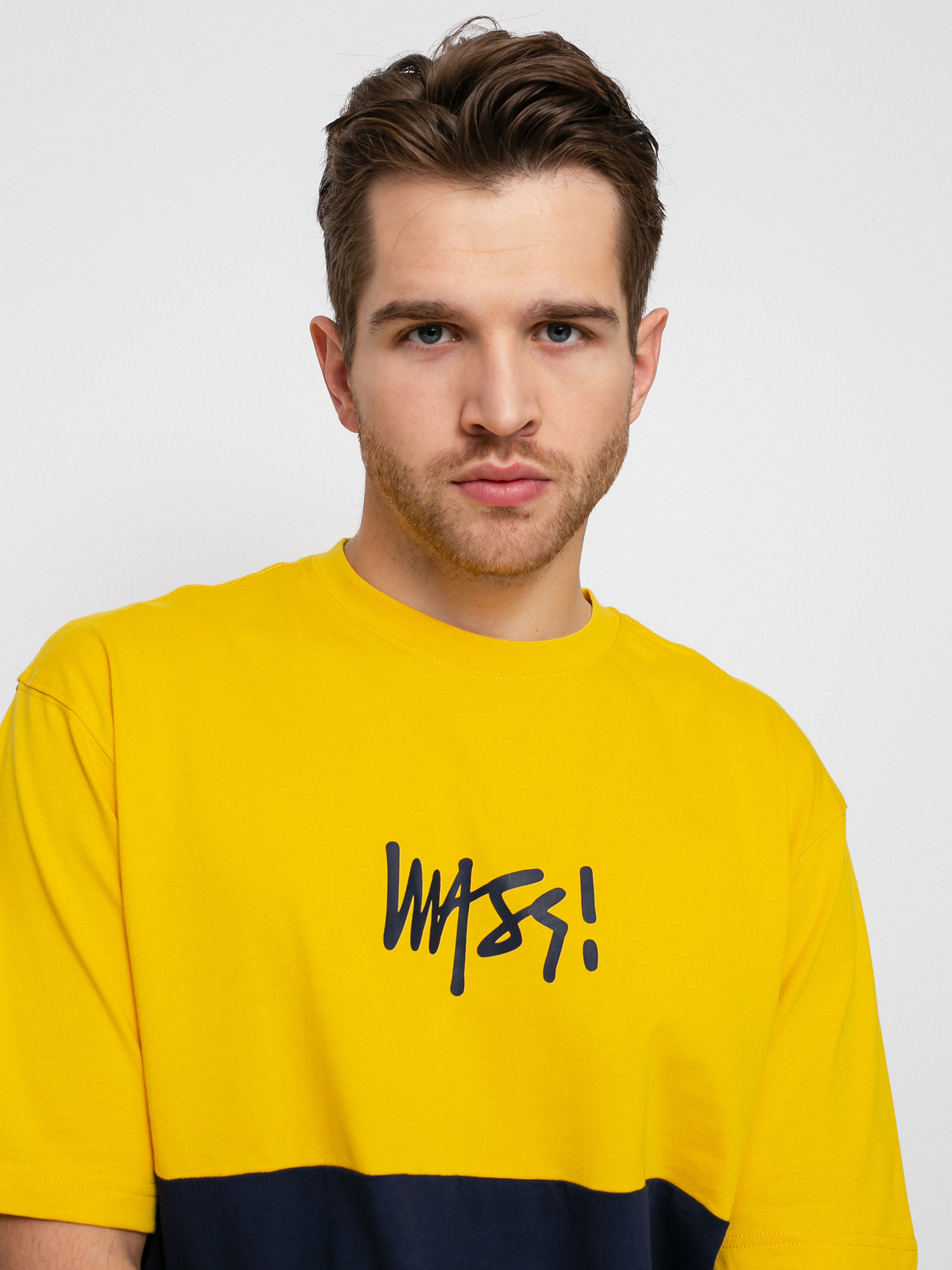 T-shirt MassDnm Result (gold/navy)