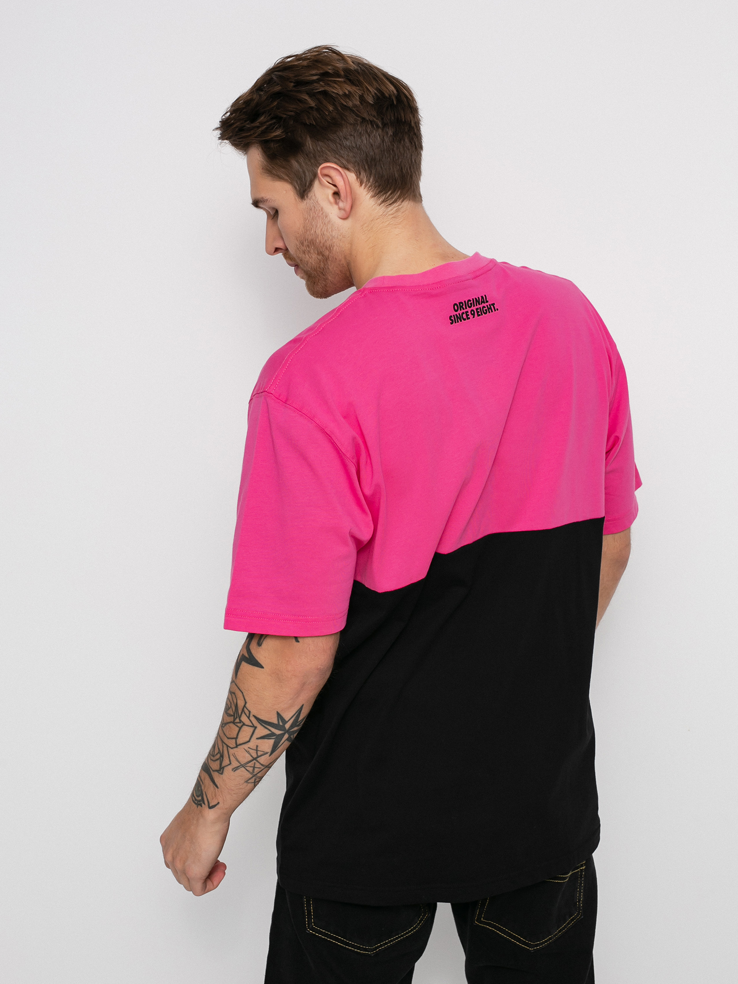 T-shirt MassDnm Result (toxic pink/black)