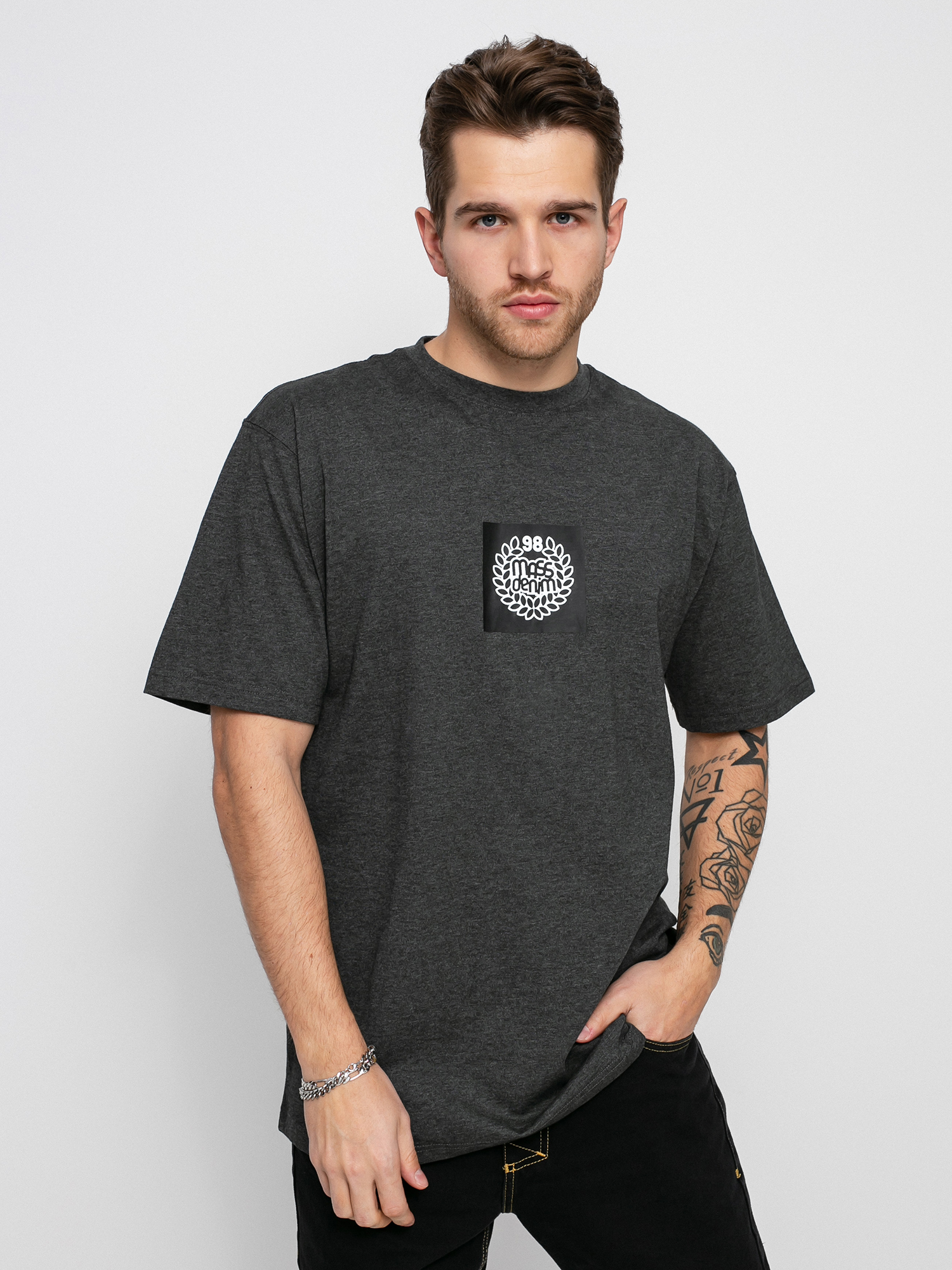 T-shirt MassDnm Rookie (dark heather grey)