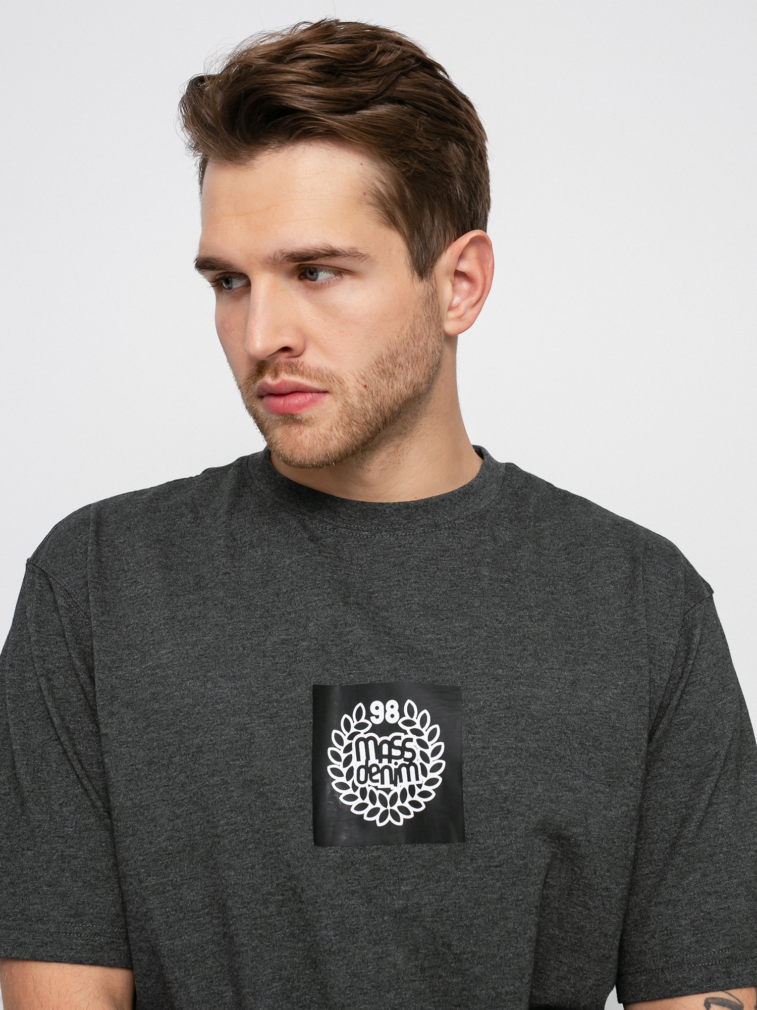 T-shirt MassDnm Rookie (dark heather grey)