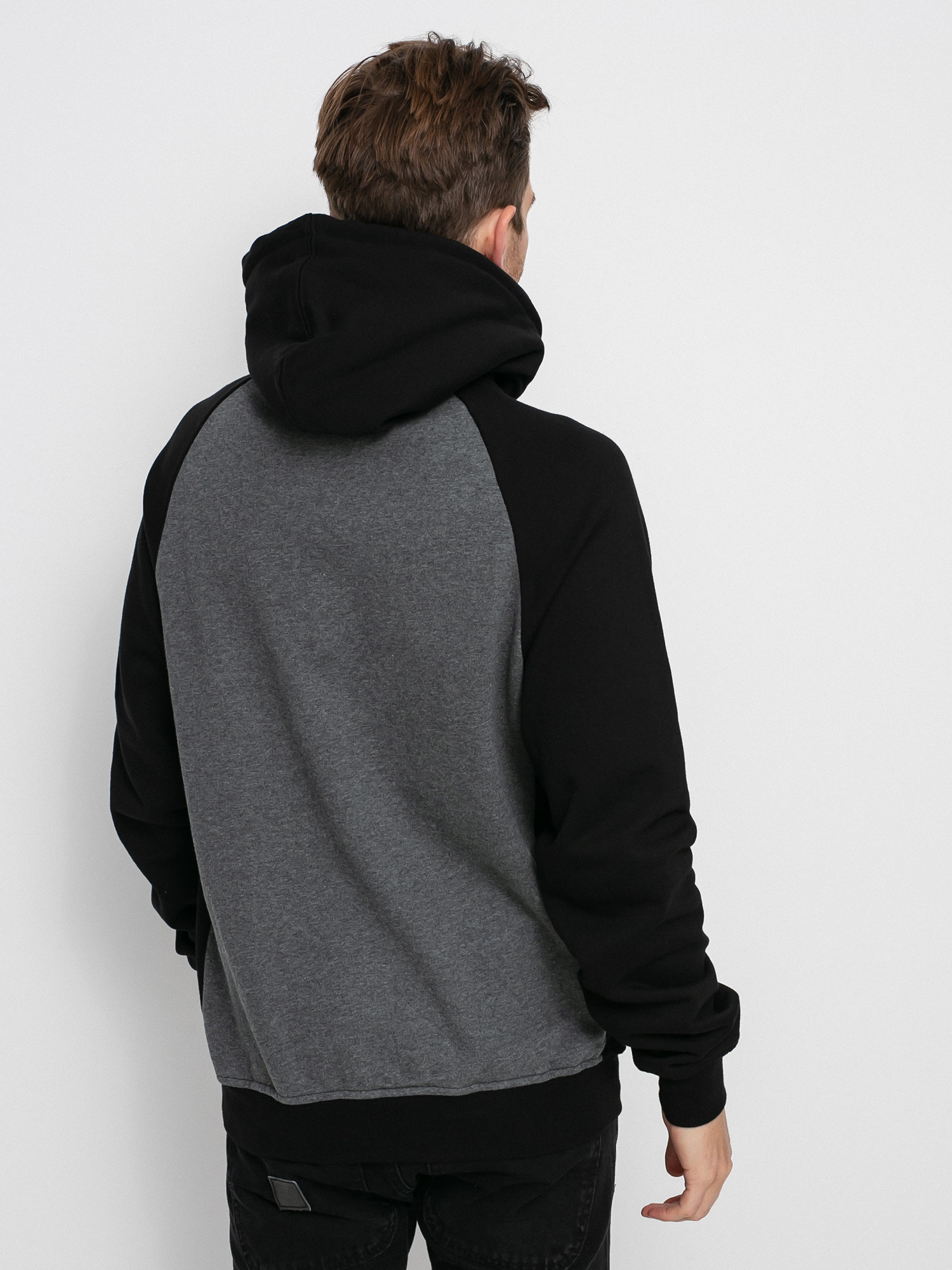 Bluza z kapturem MassDnm Berg HD (black/grey heather)