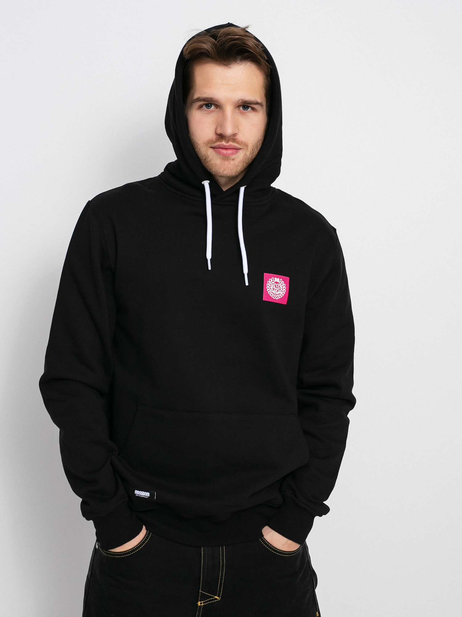 Bluza z kapturem MassDnm Peak HD (black)
