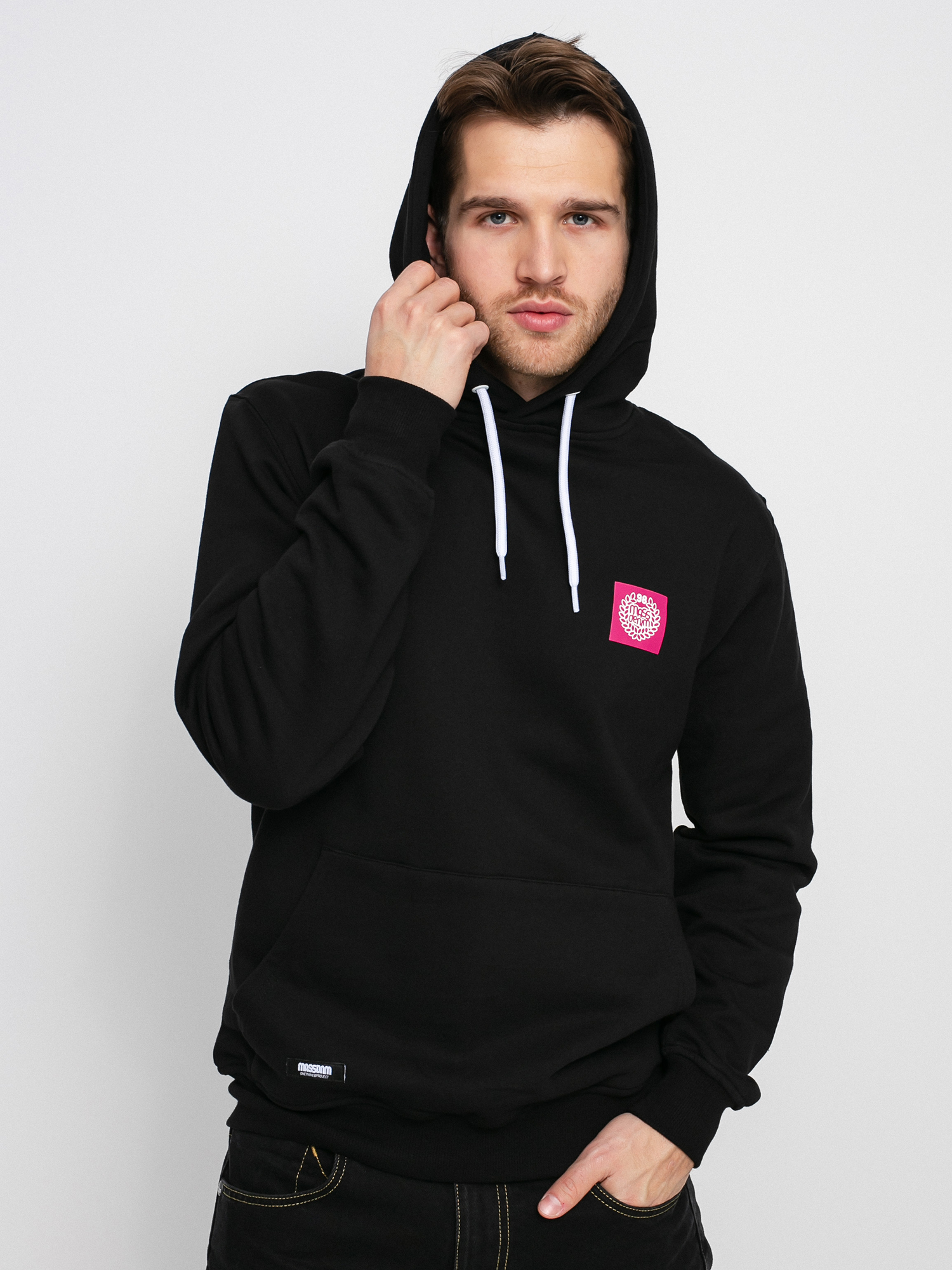 Bluza z kapturem MassDnm Peak HD (black)