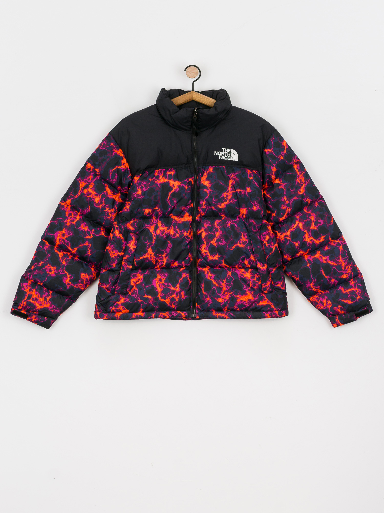 Kurtka The North Face 1996 Retro Nuptse (black marble camo print)