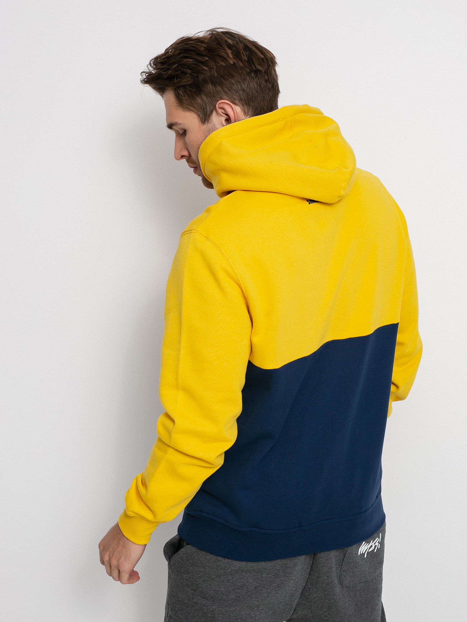 Bluza z kapturem MassDnm Result HD (gold/navy)