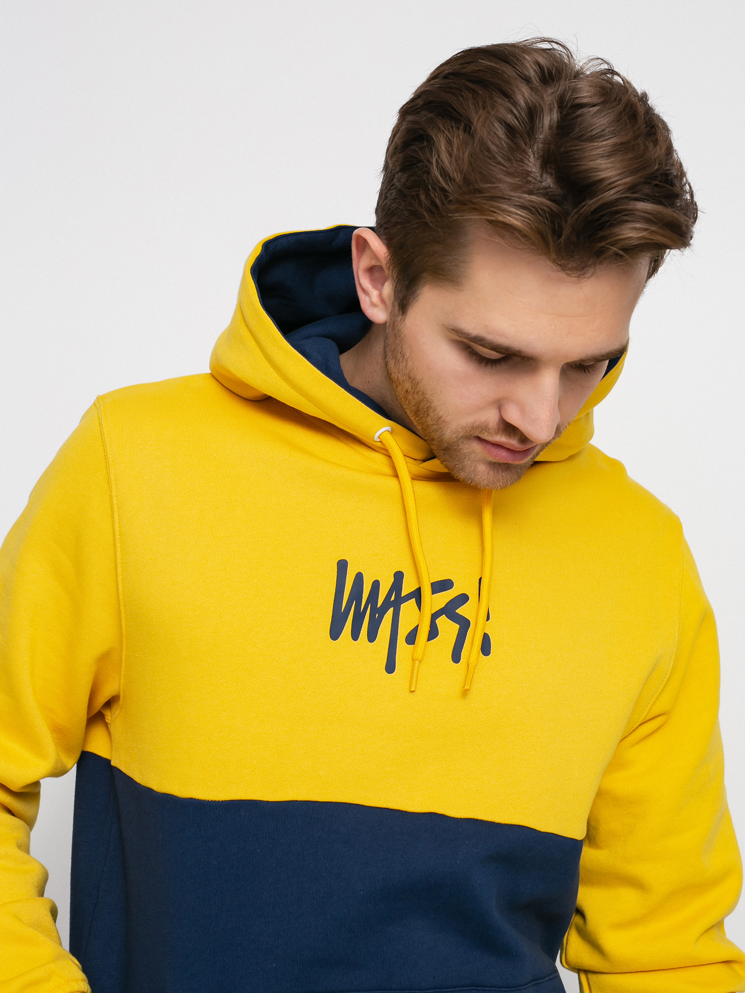Bluza z kapturem MassDnm Result HD (gold/navy)