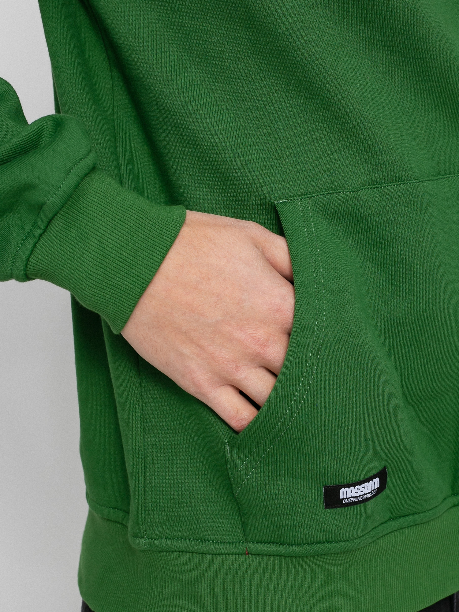 Bluza z kapturem MassDnm Rookie HD (green)