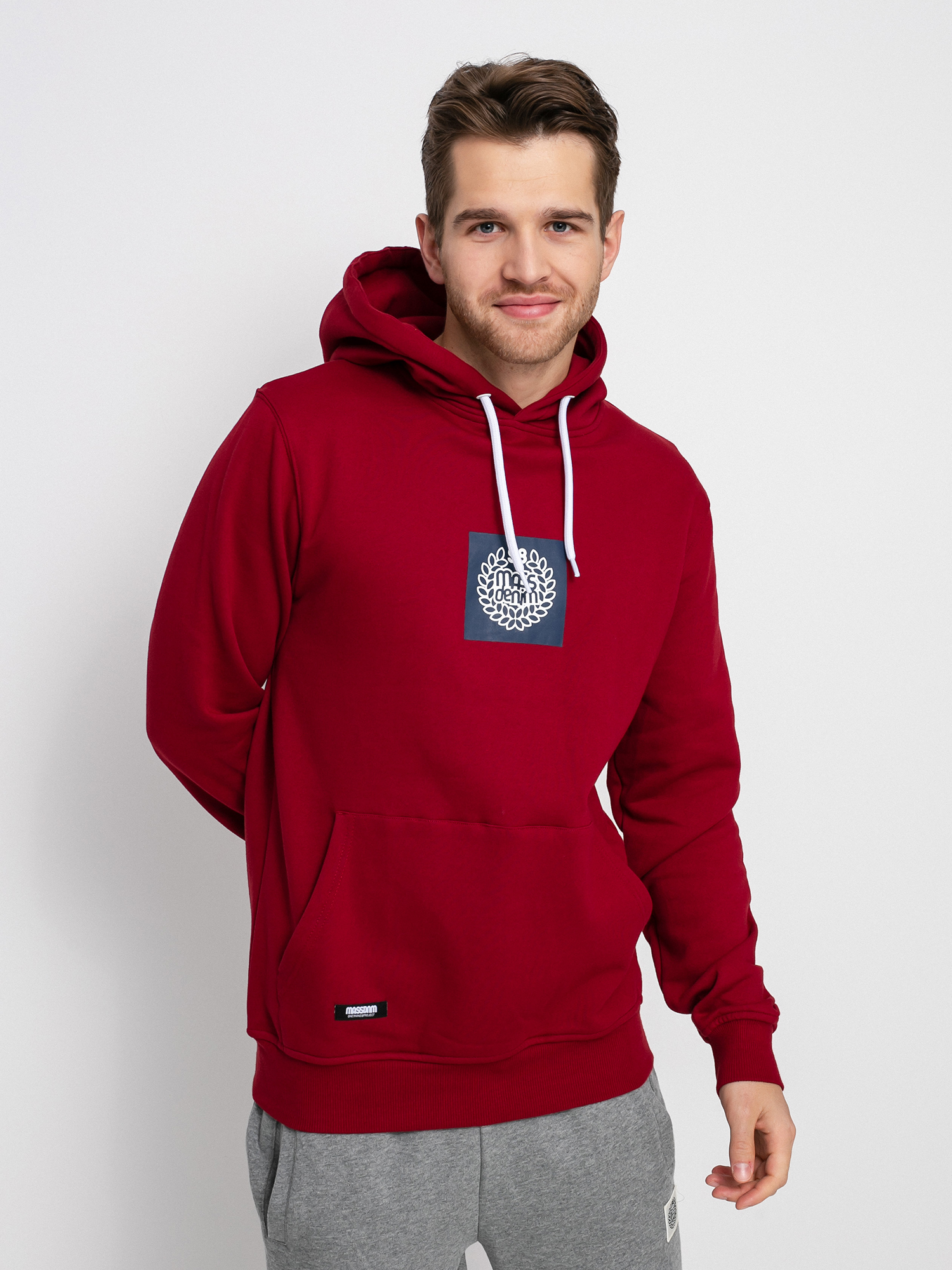 Bluza z kapturem MassDnm Rookie HD (claret)
