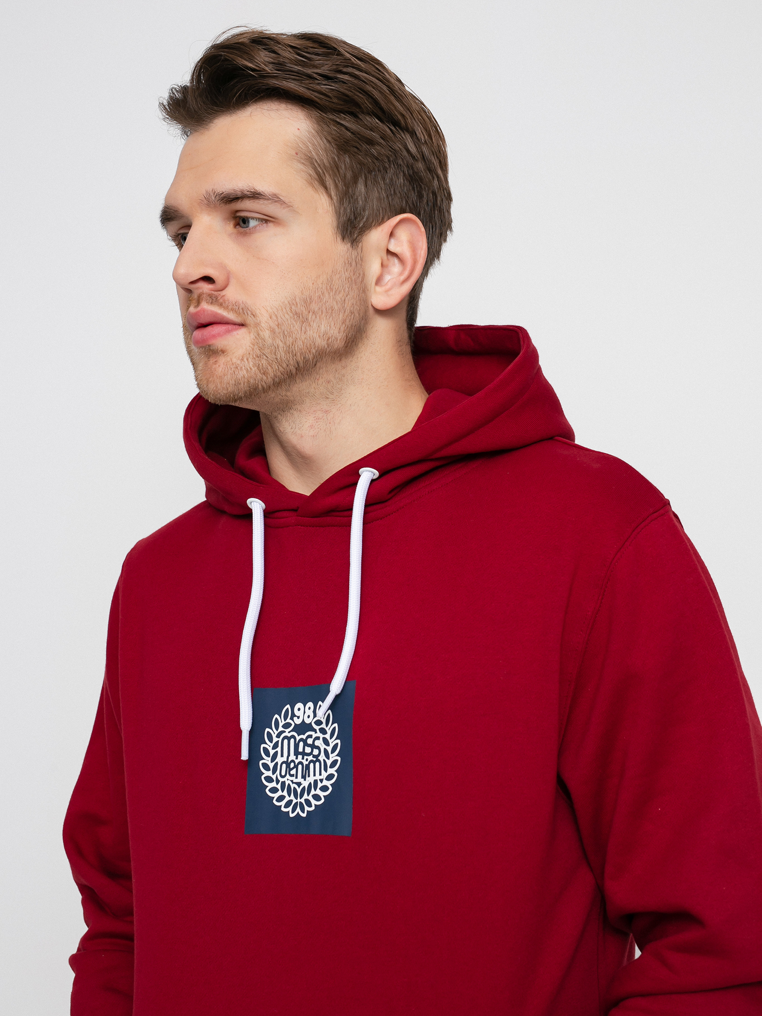 Bluza z kapturem MassDnm Rookie HD (claret)
