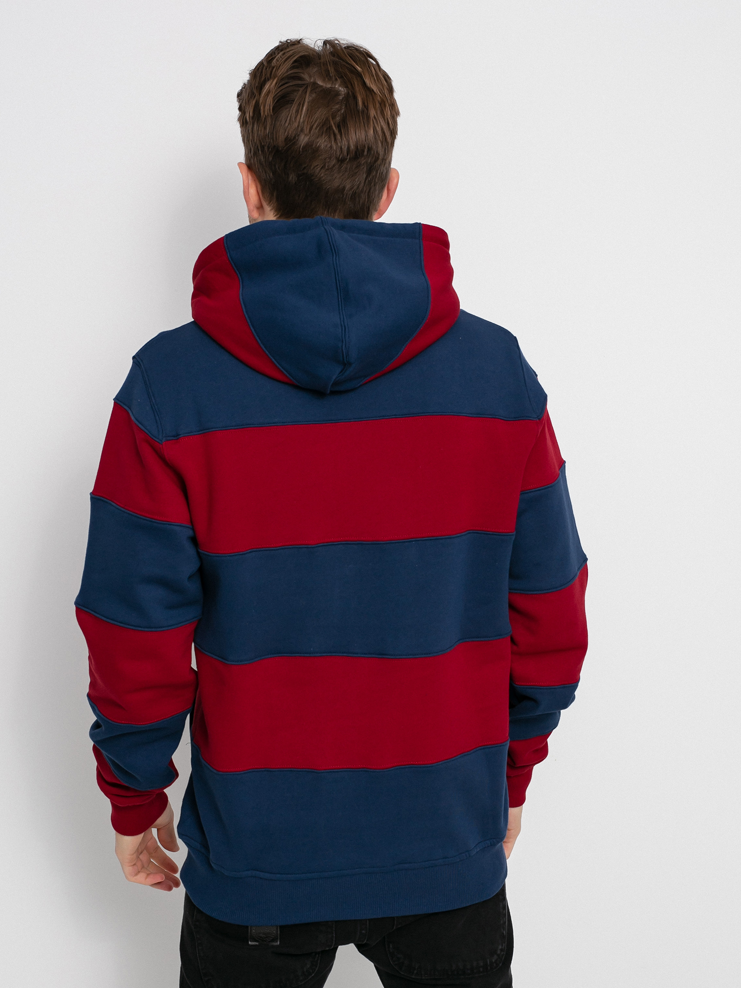 Bluza z kapturem MassDnm Rugby HD (navy/claret)