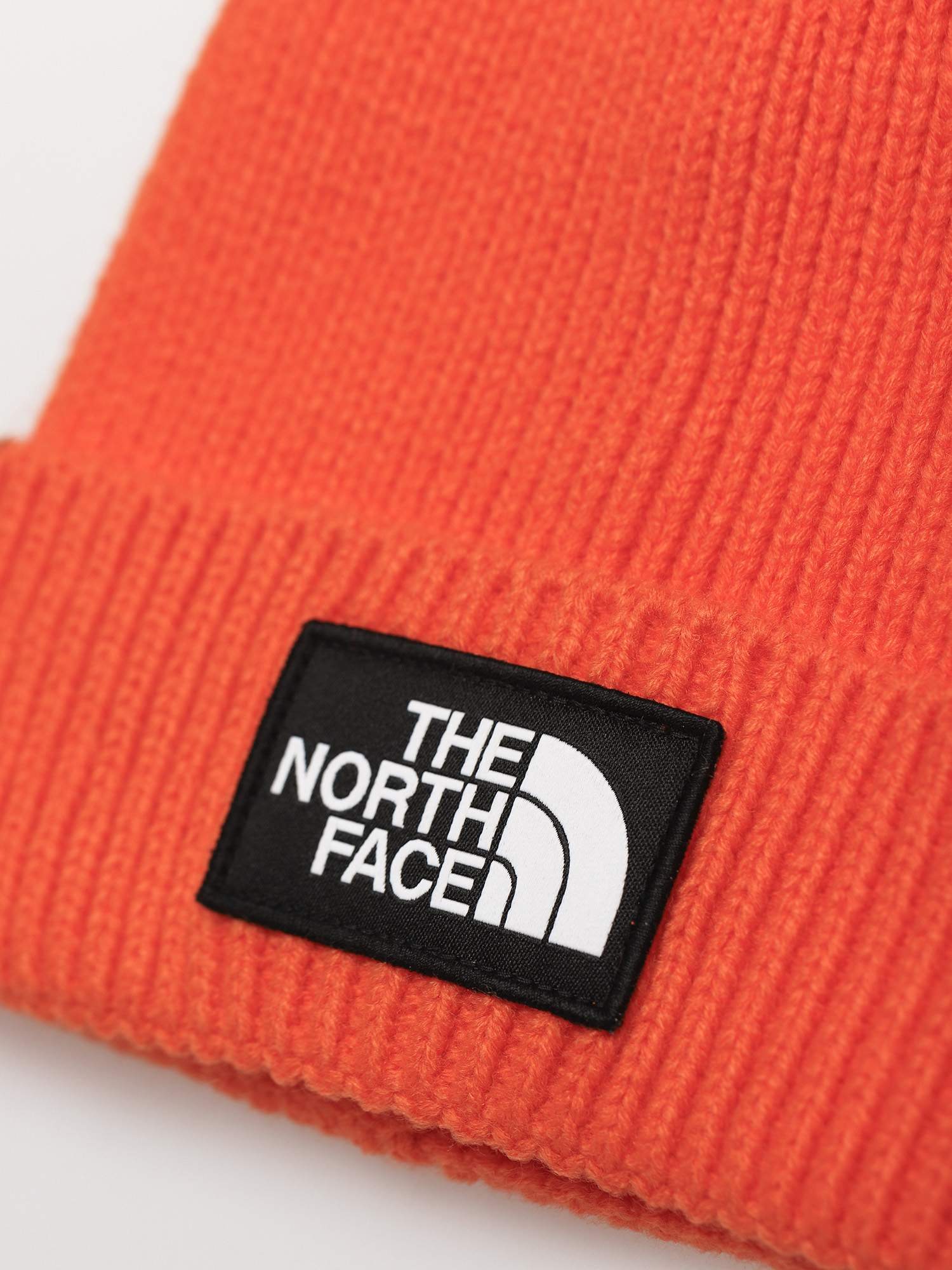 Czapka zimowa The North Face TNF Logo Box (red orange)