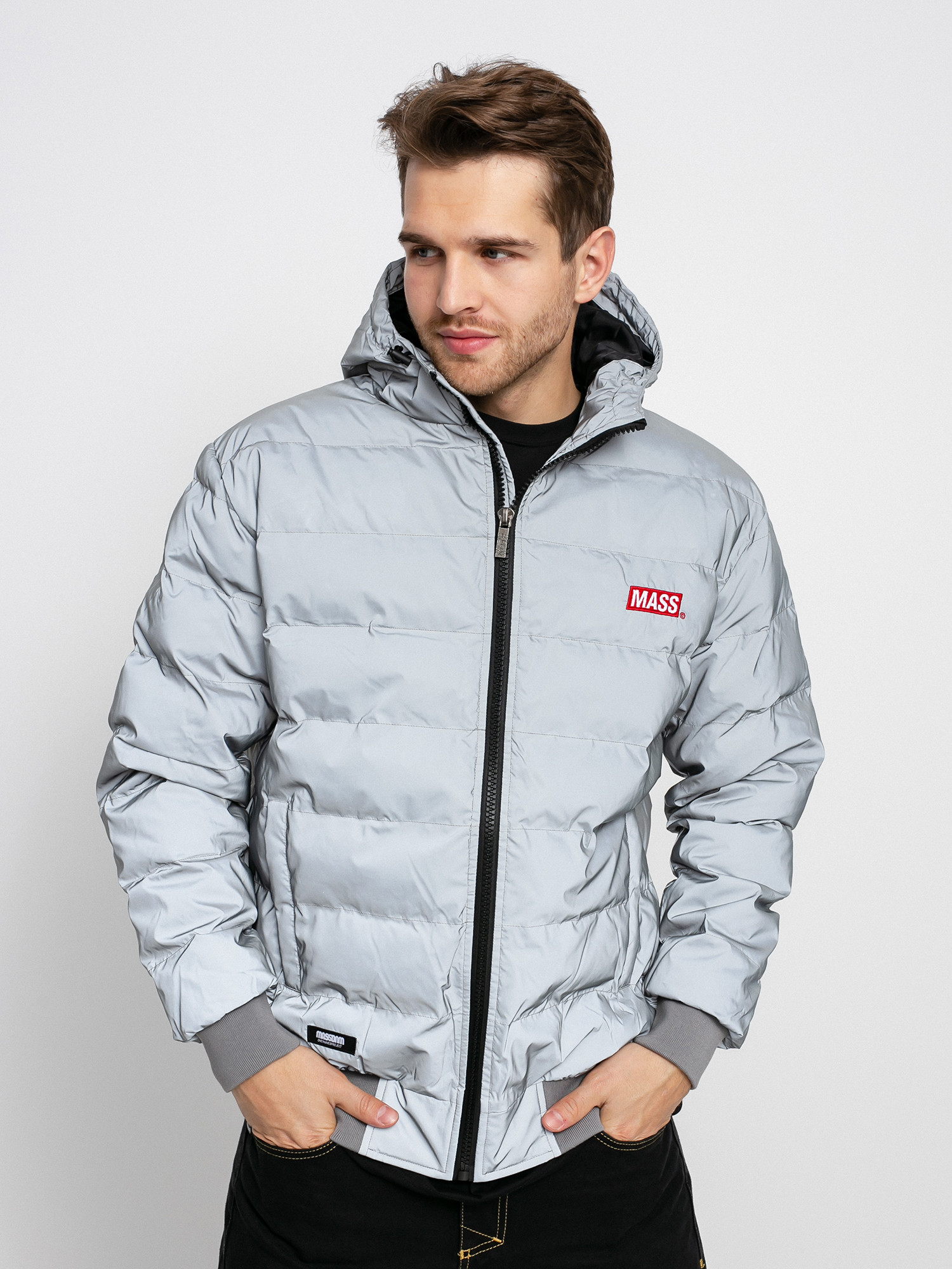 Kurtka MassDnm Mini Box (silver reflective)