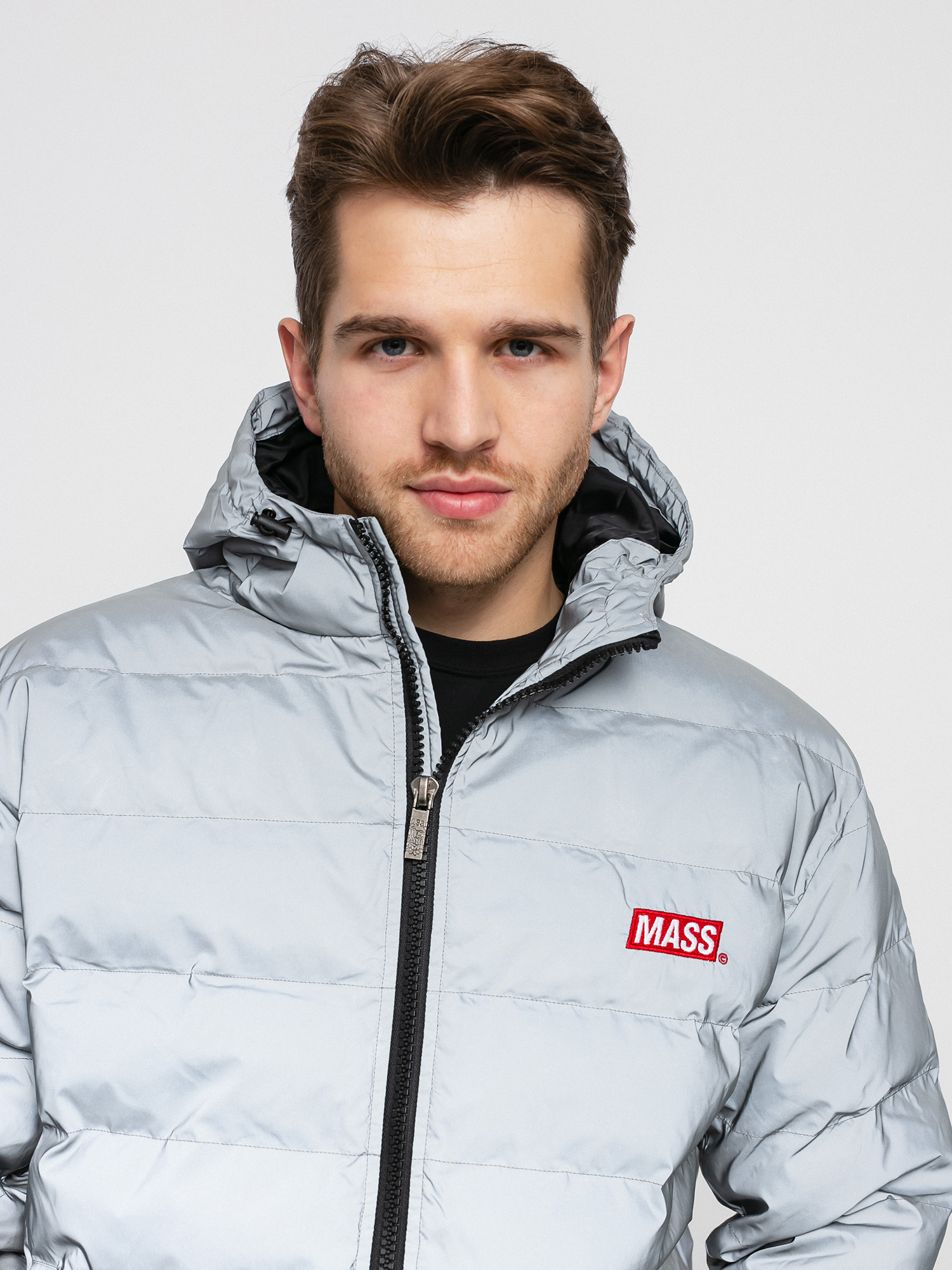 Kurtka MassDnm Mini Box (silver reflective)