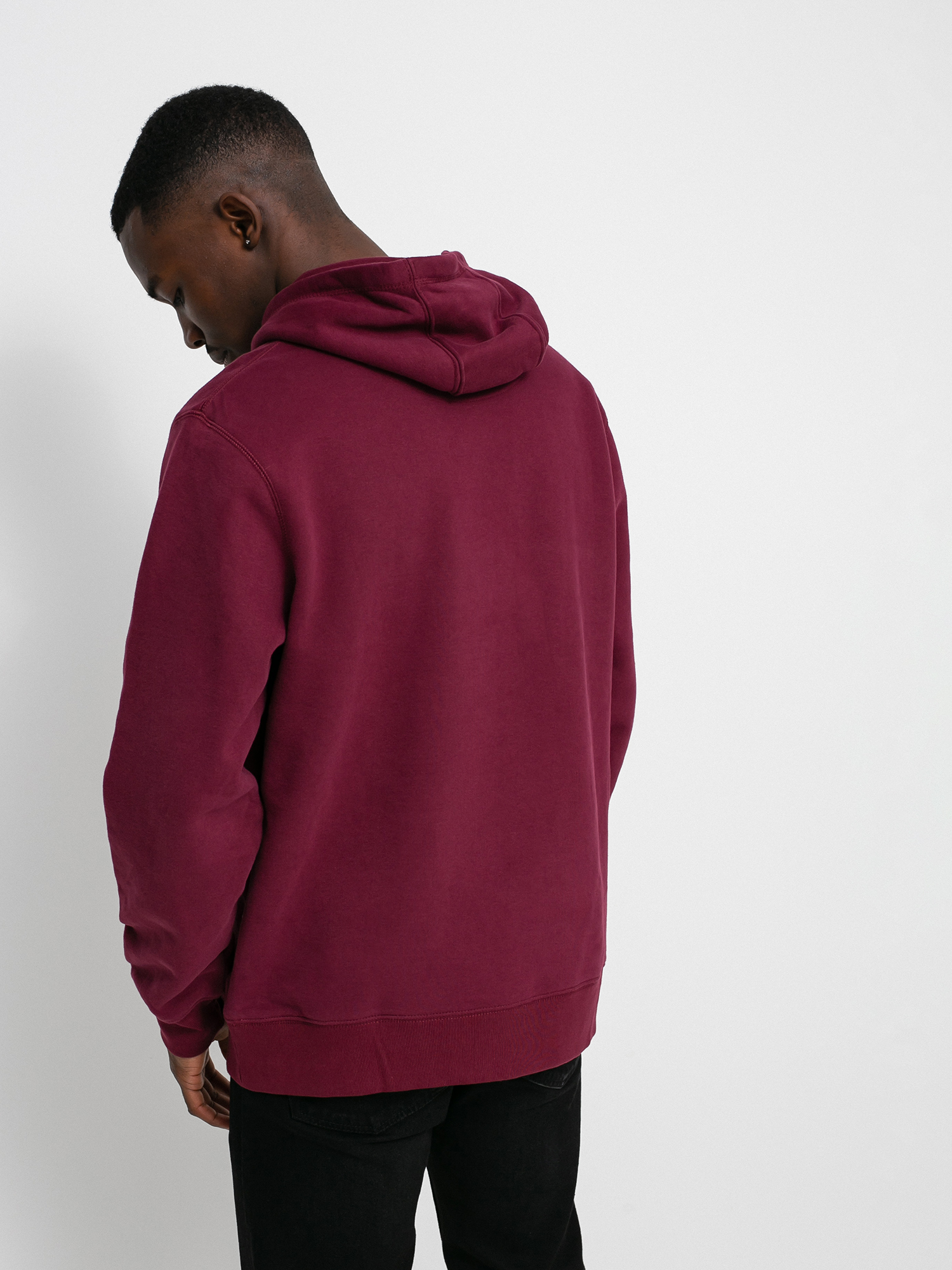 Bluza z kapturem Circa Let Yourself Rest HD (maroon)