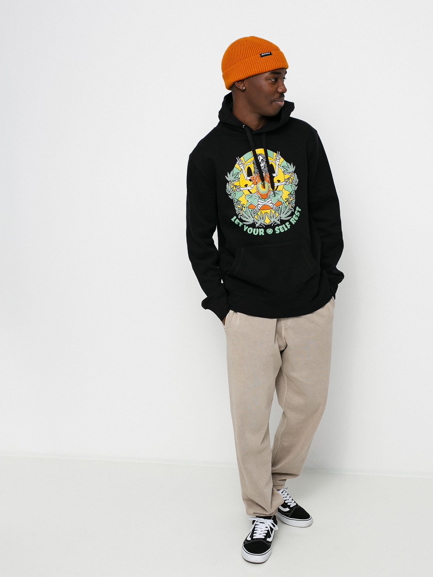 Bluza z kapturem Circa Let Yourself Rest HD (black)