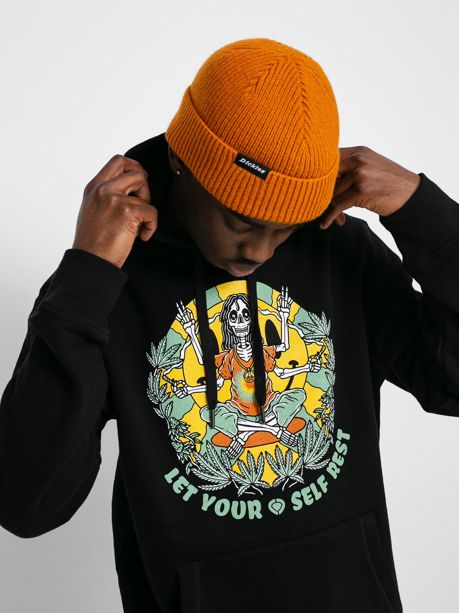 Bluza z kapturem Circa Let Yourself Rest HD (black)