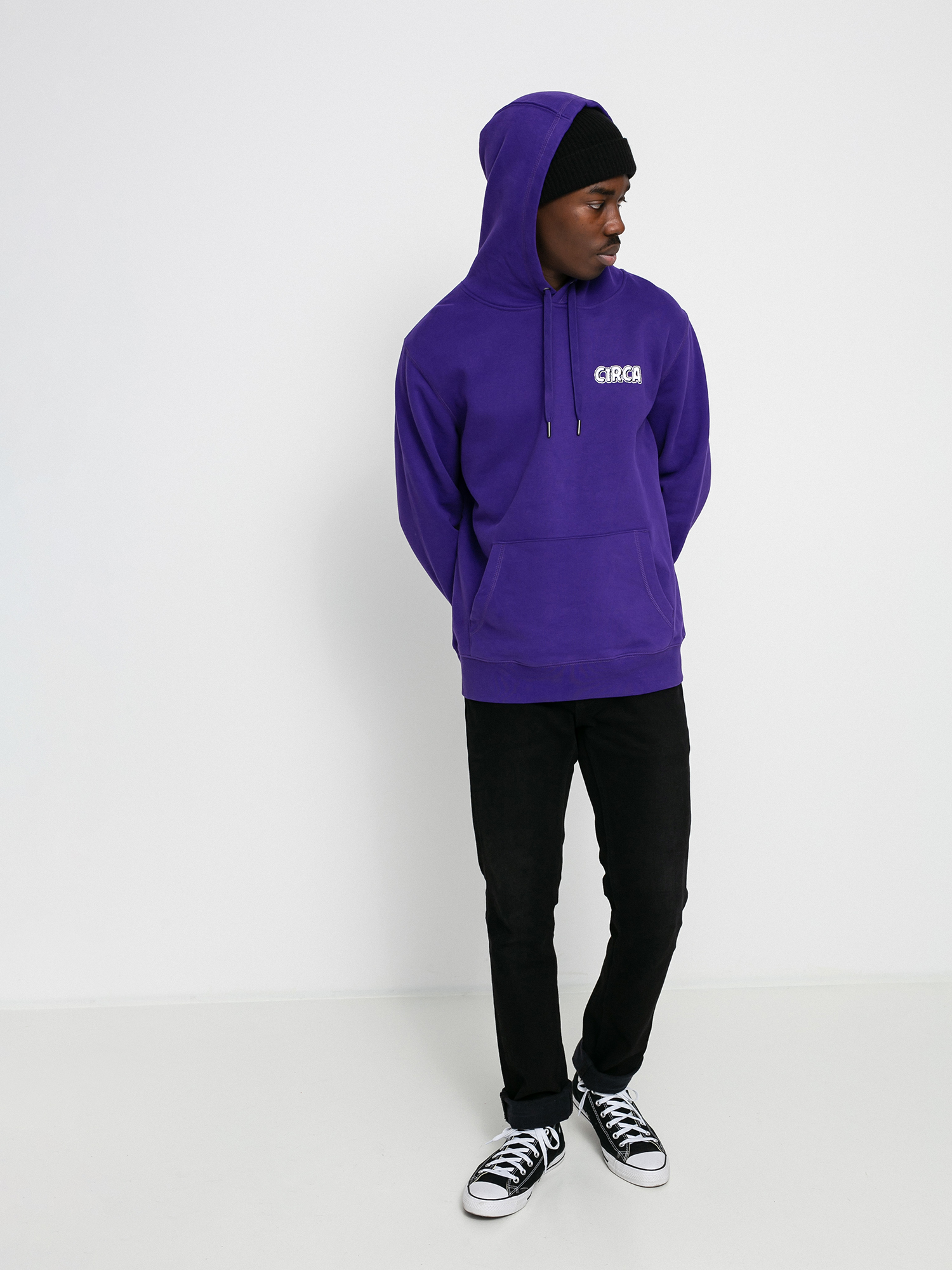 Bluza z kapturem Circa Atomic Vision HD (purple)