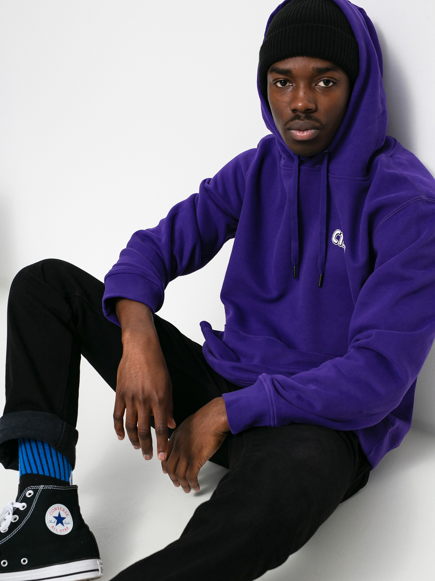 Bluza z kapturem Circa Atomic Vision HD (purple)