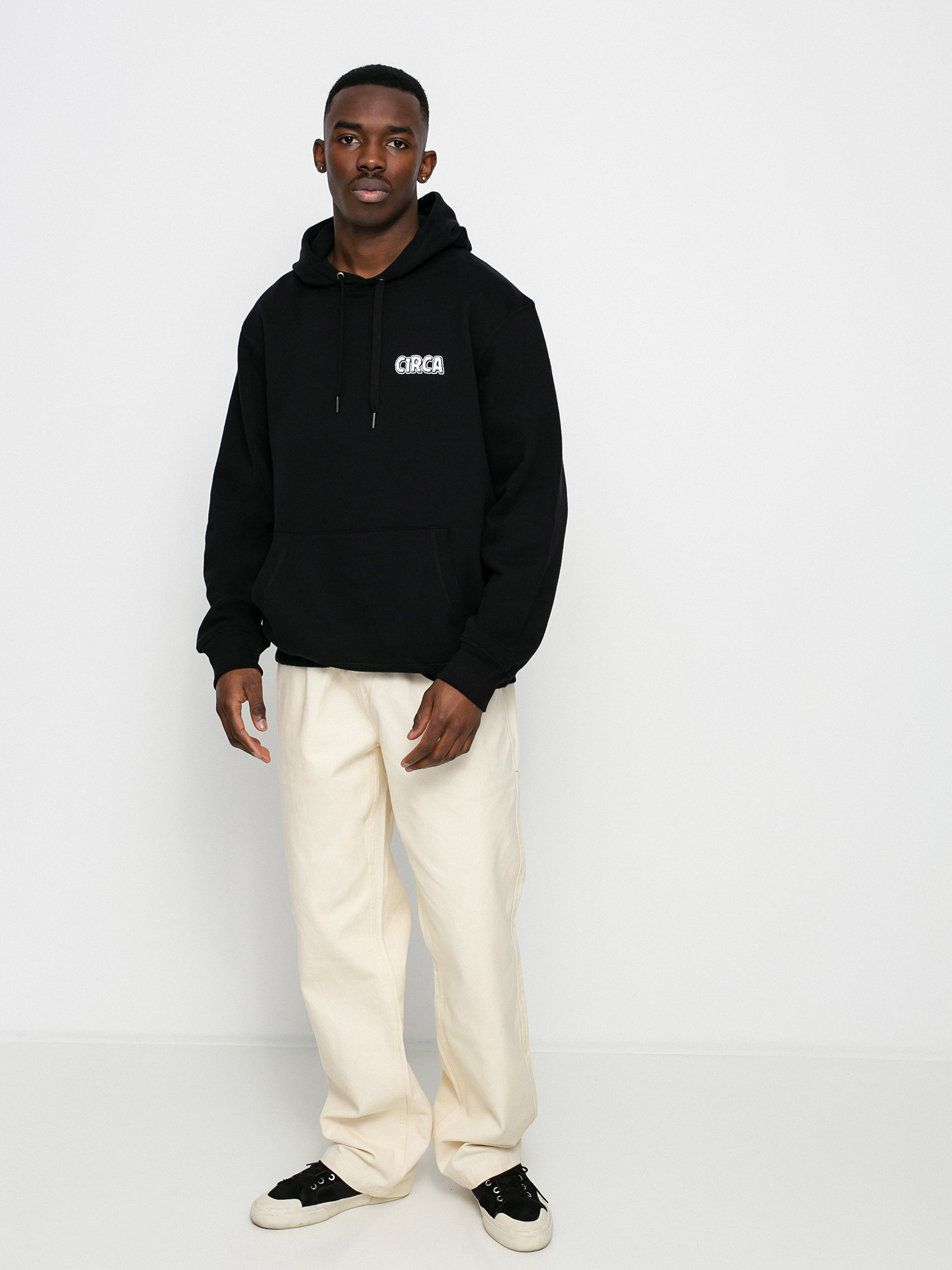 Bluza z kapturem Circa Atomic Vision HD (black)