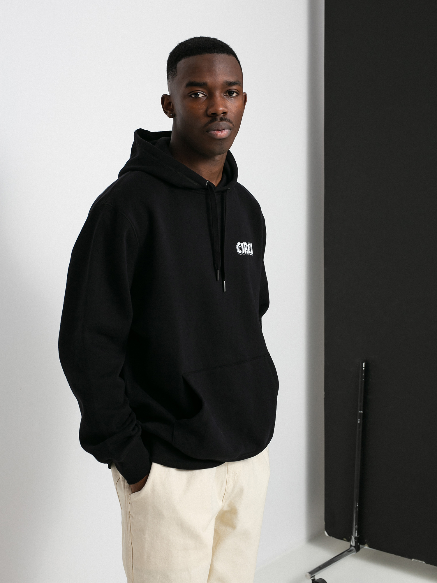 Bluza z kapturem Circa Atomic Vision HD (black)