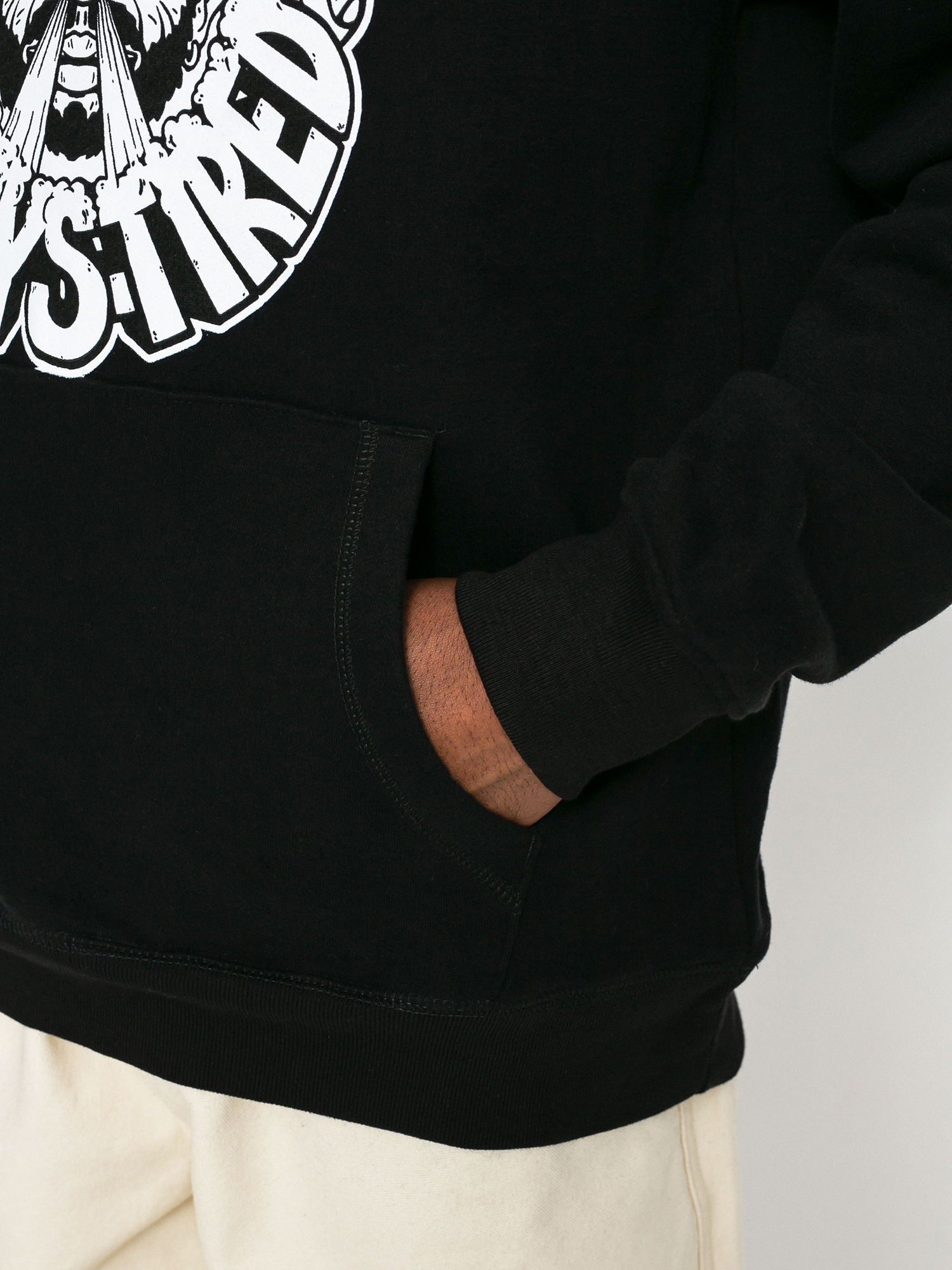 Bluza z kapturem Circa Always Tired HD (black)