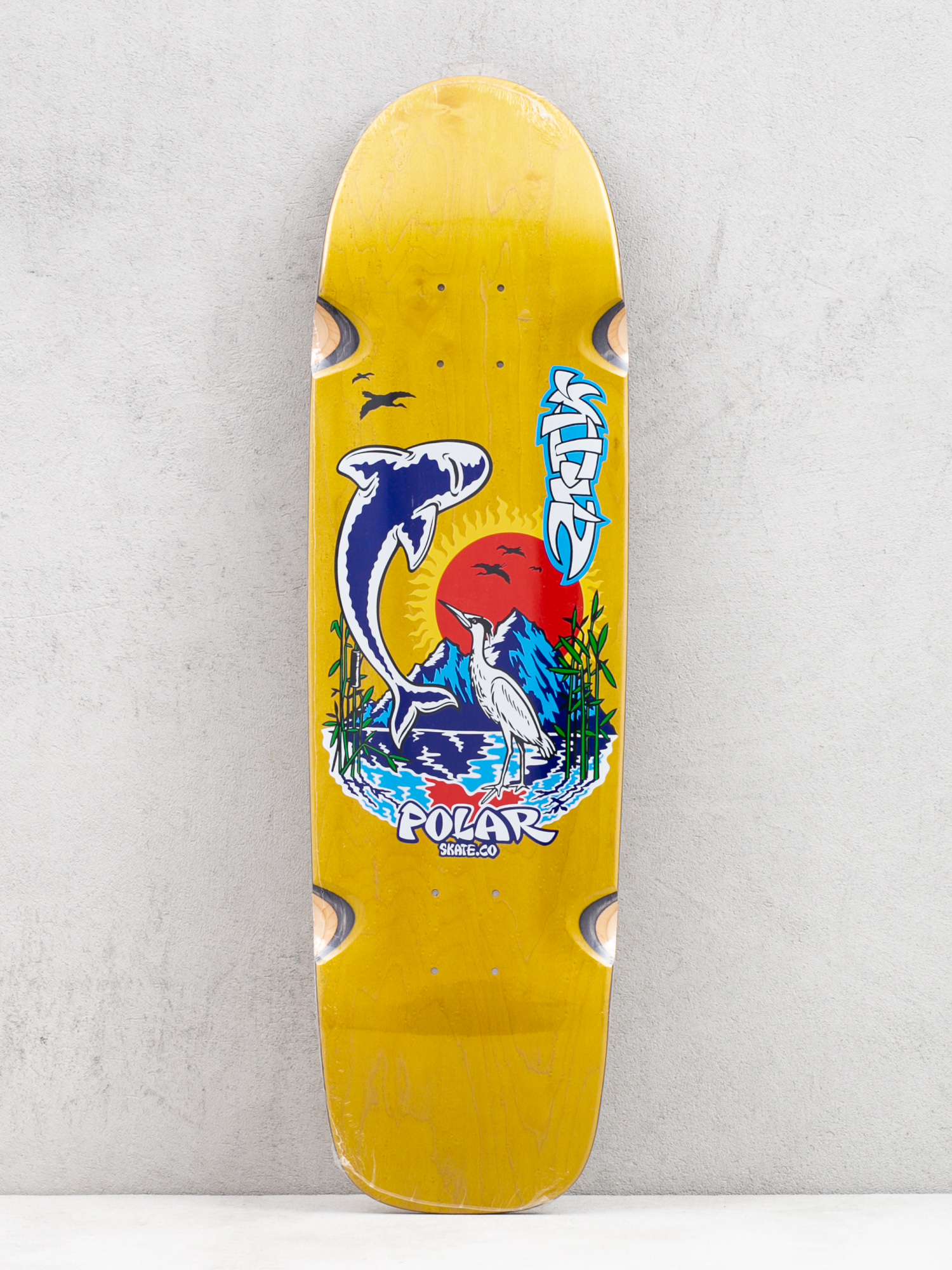 Deck Polar Skate Shin Sanbongi Mt Fuji P9 Wheel Whells (yellow)