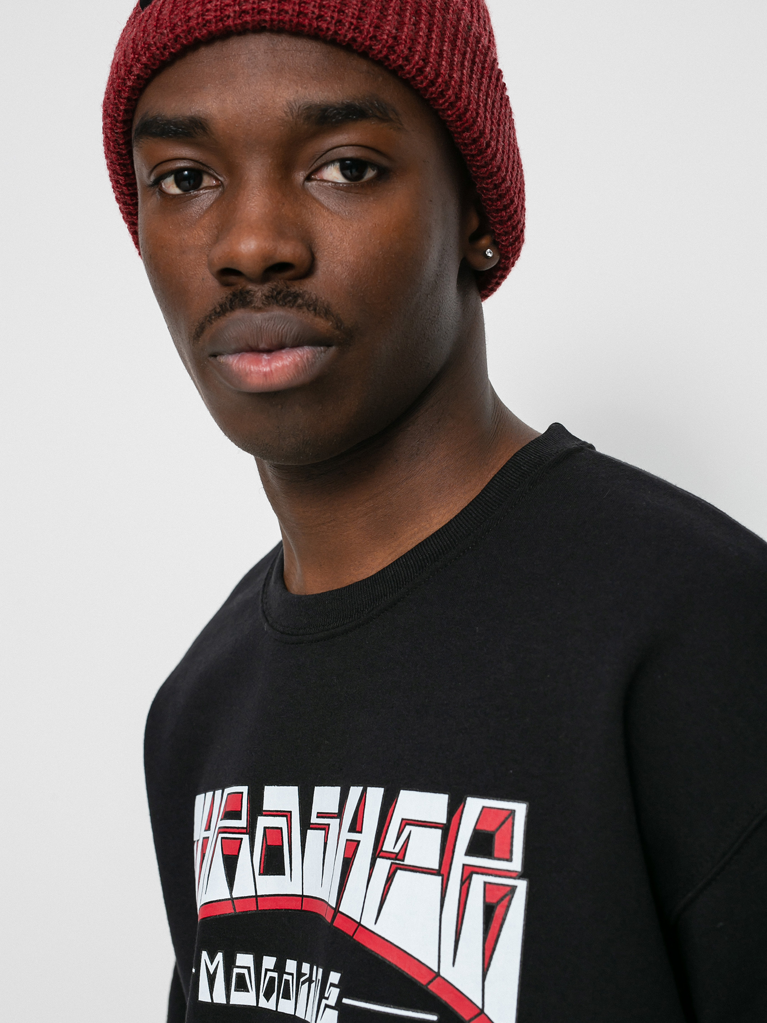 Bluza Thrasher Firme Logo Crew (chocolate)