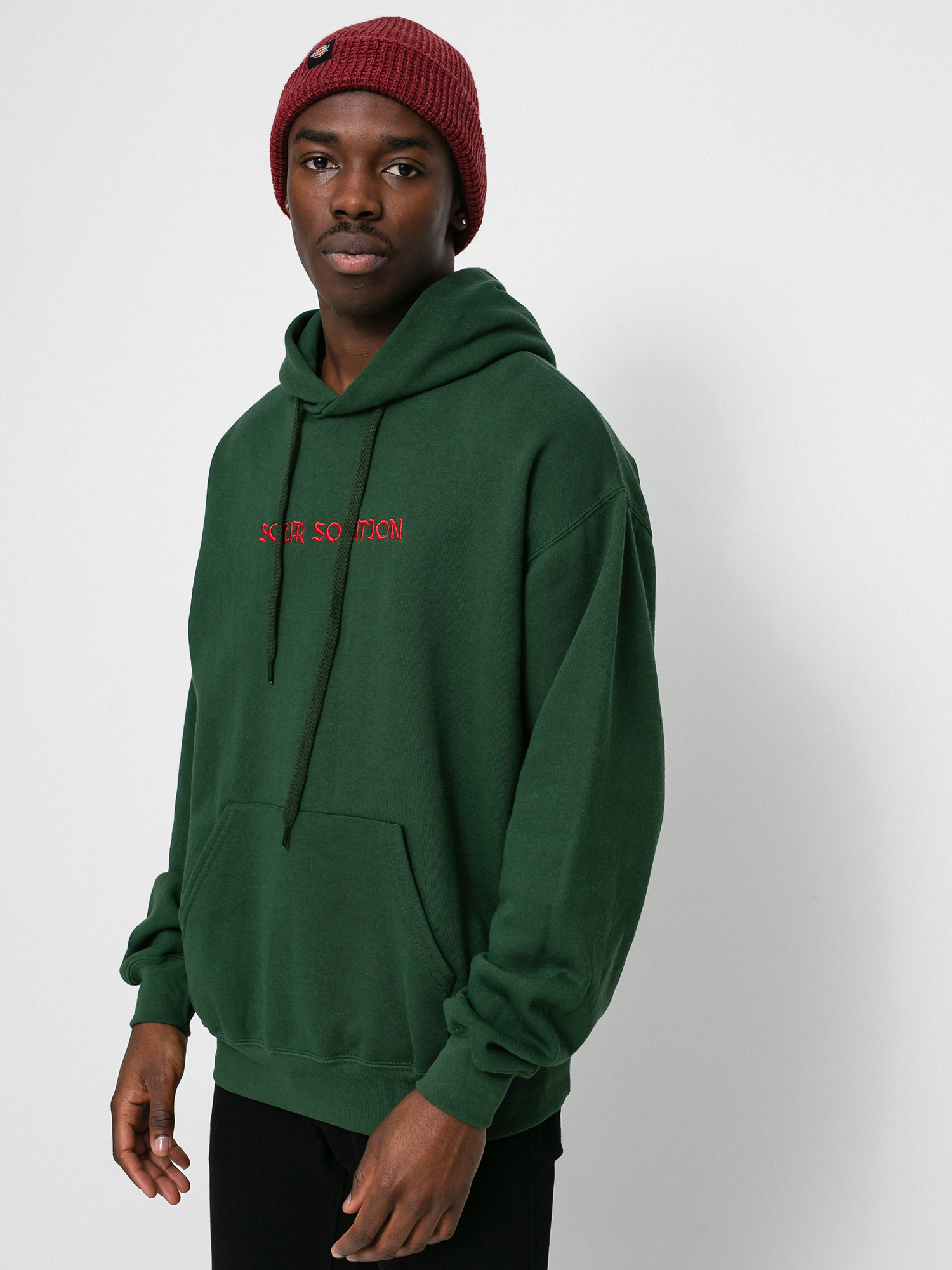 Bluza z kapturem Sour Solution Anti Slice HD (fiorest green)