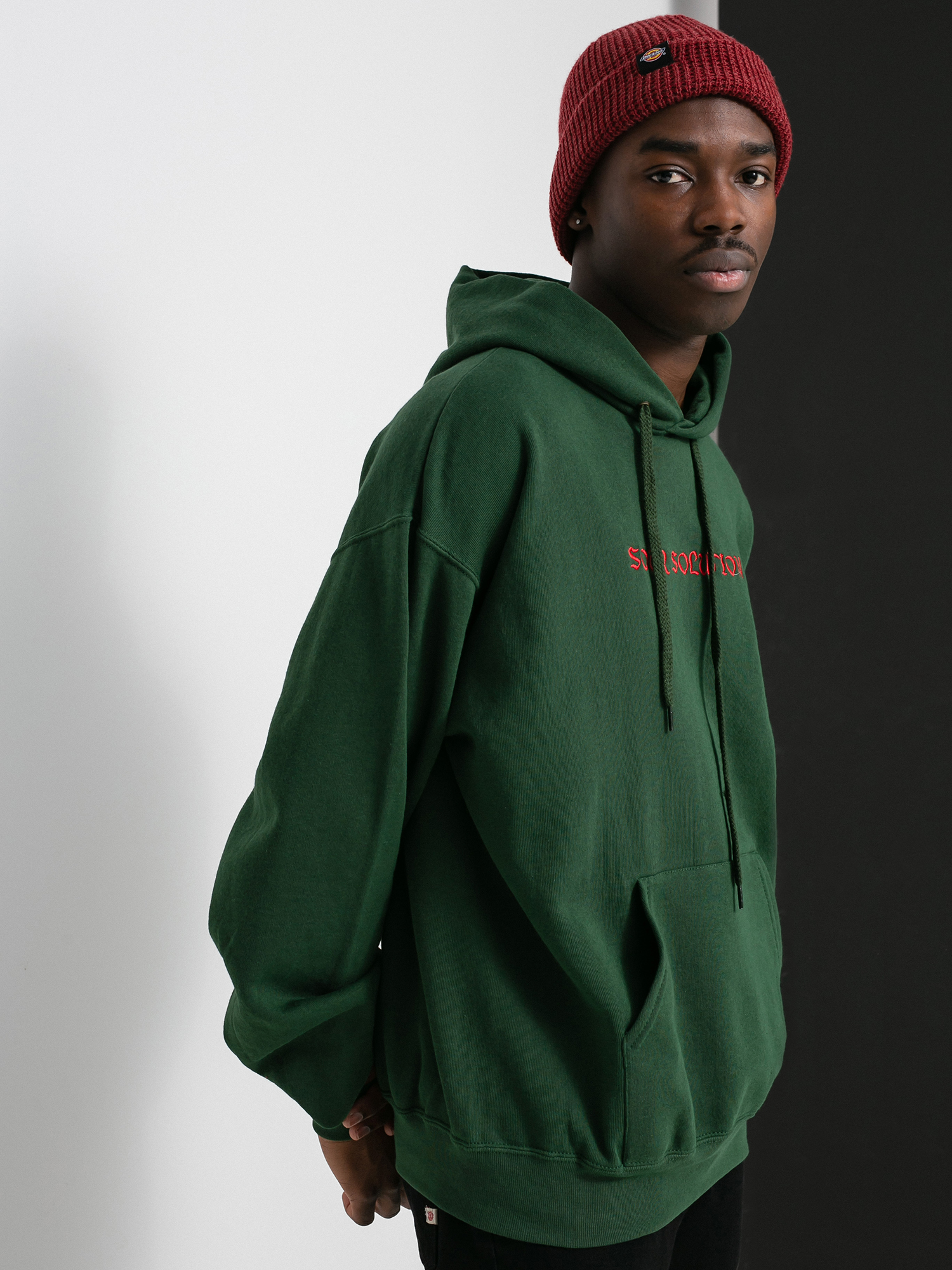 Bluza z kapturem Sour Solution Anti Slice HD (fiorest green)