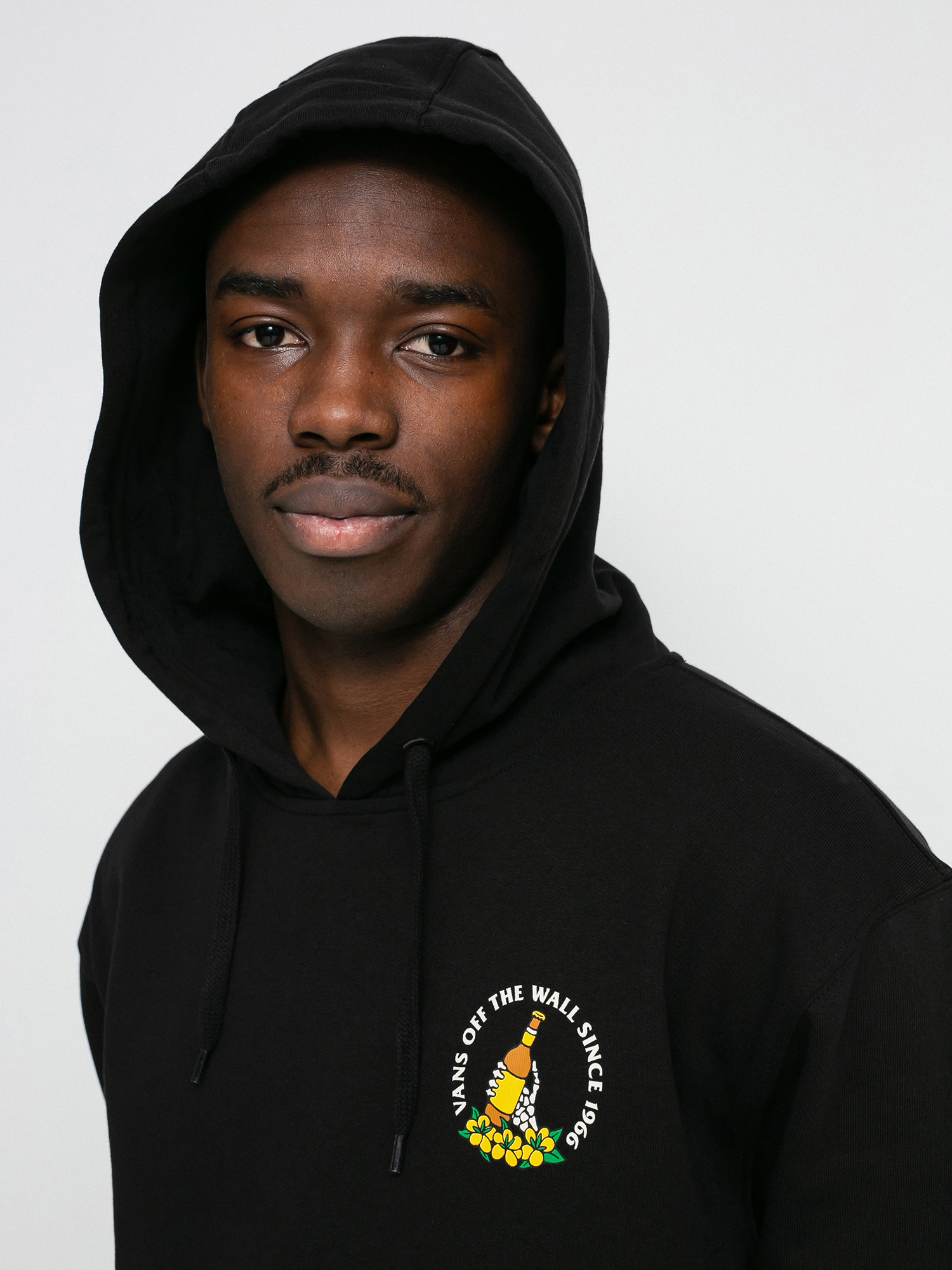 Bluza z kapturem Vans Happy Trails HD (black)