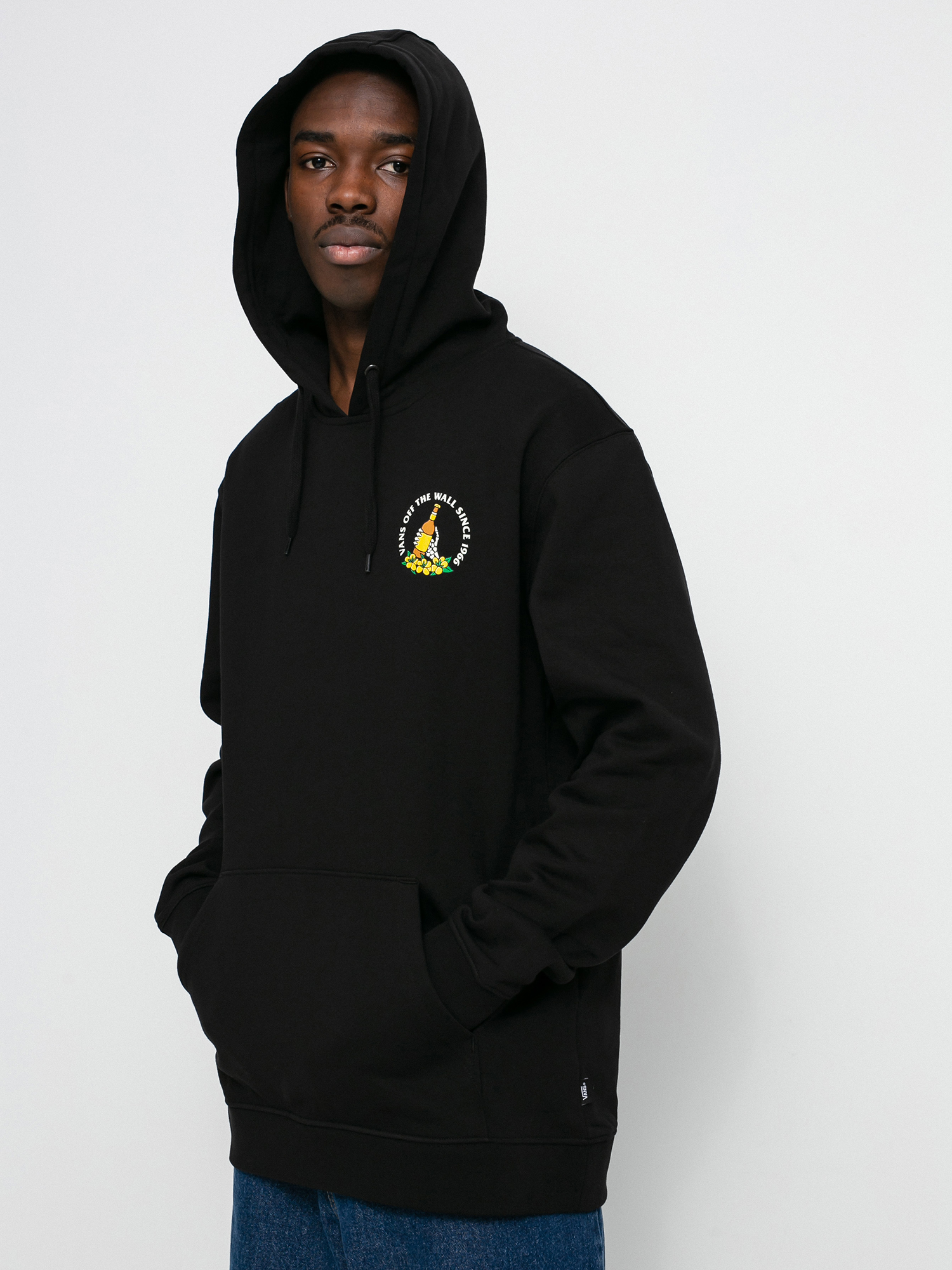 Bluza z kapturem Vans Happy Trails HD (black)