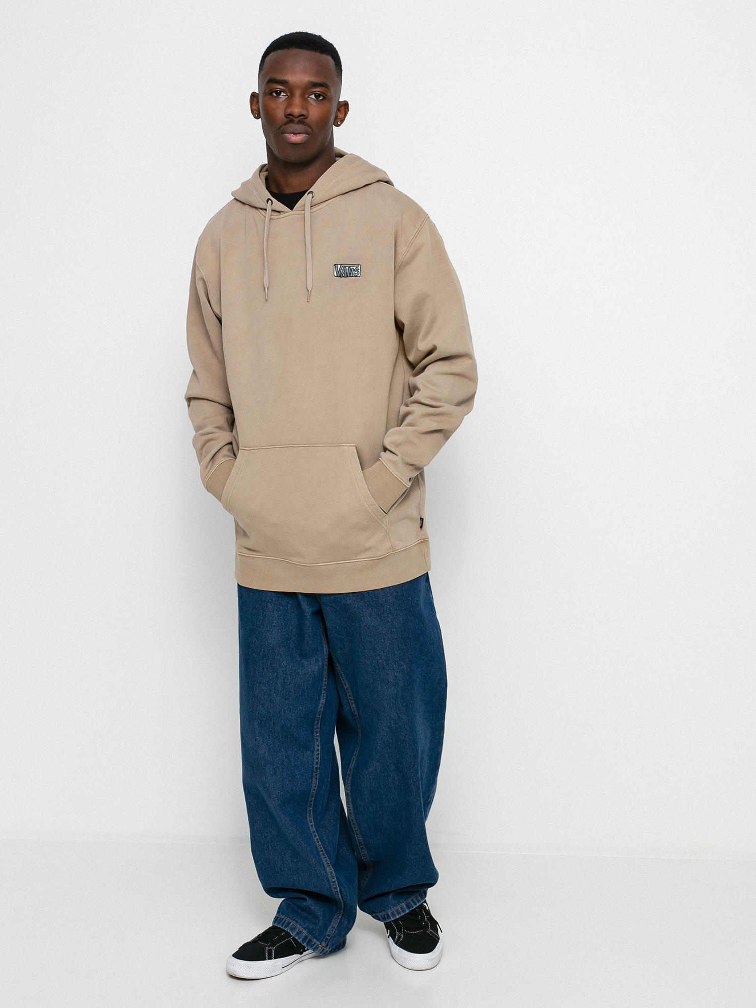 Bluza z kapturem Vans Color Multiplier Washed Fleece (desert taupe)