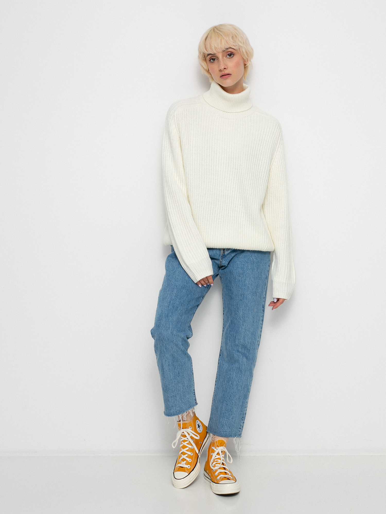 Sweter Carhartt WIP Mia Turtleneck Wmn (wax)
