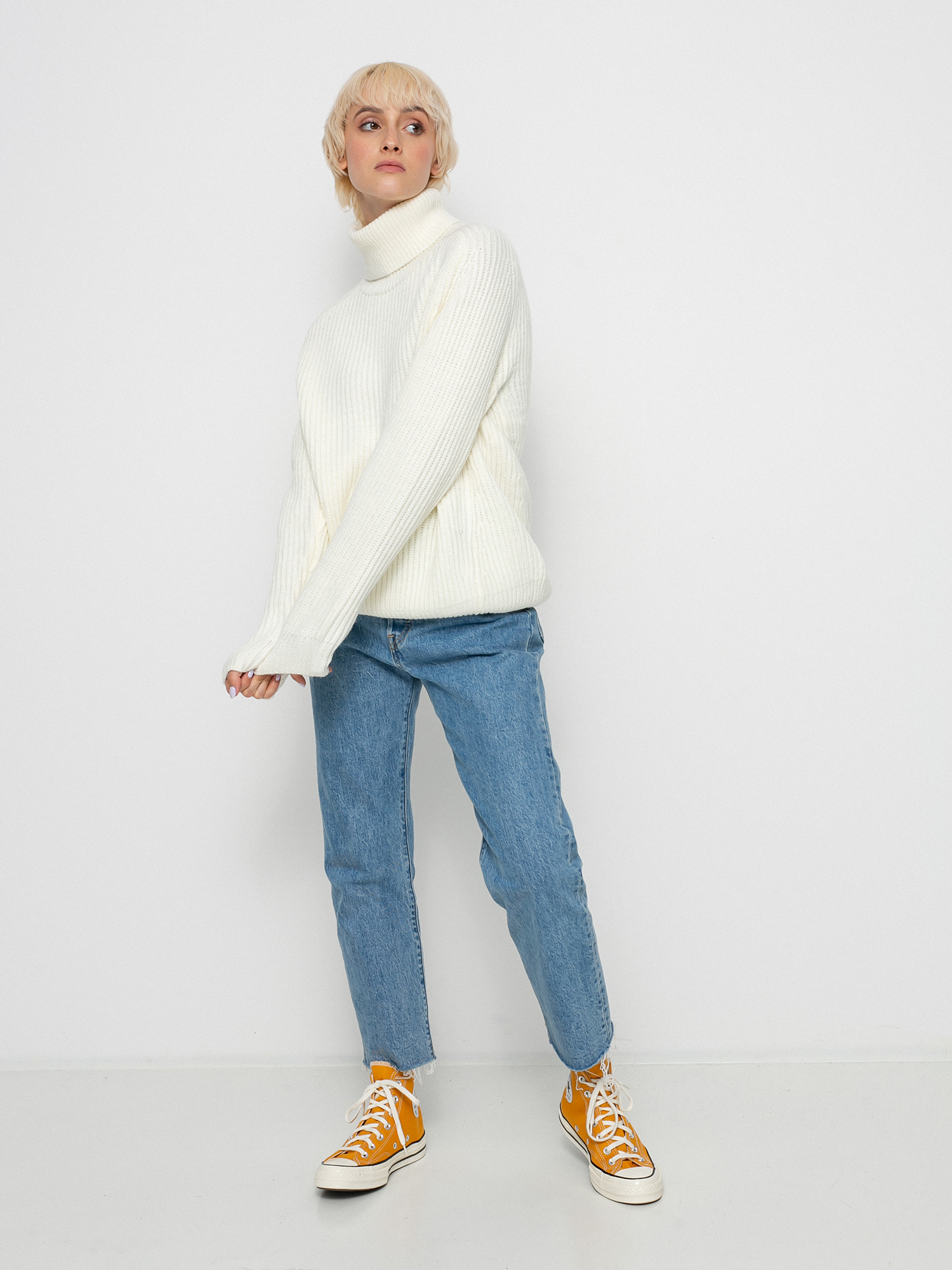 Sweter Carhartt WIP Mia Turtleneck Wmn (wax)