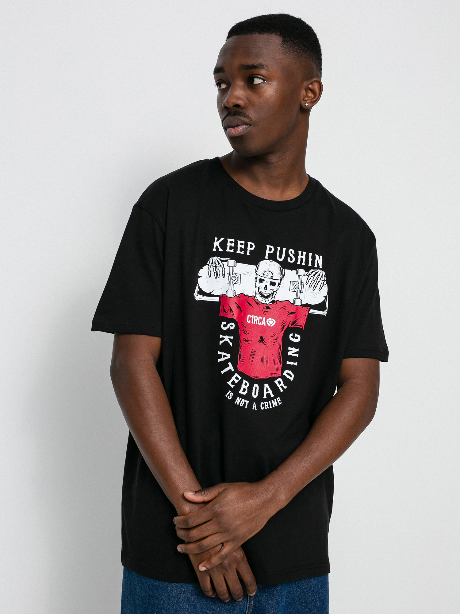 T-shirt Circa Keep Pushin (black)