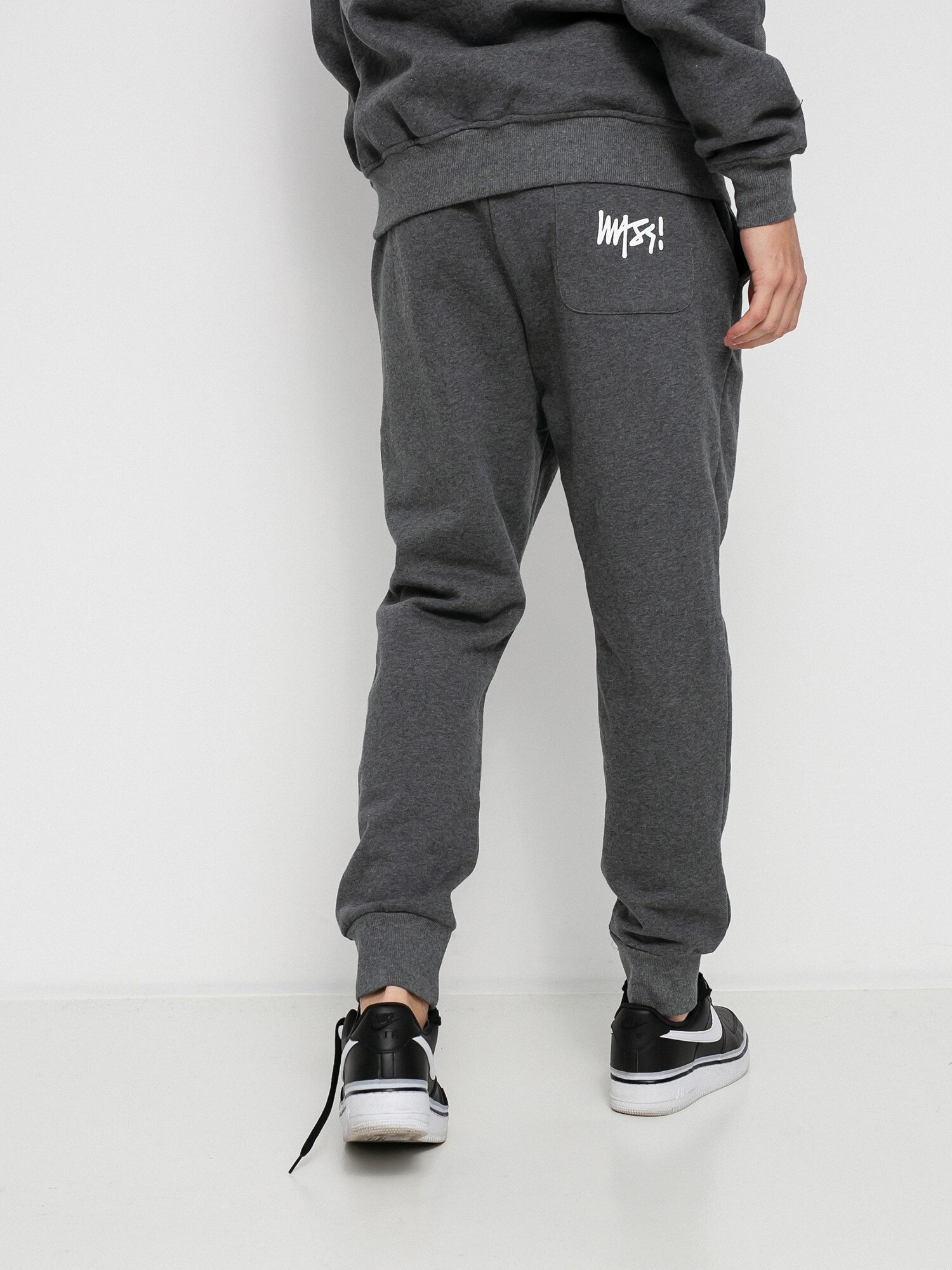 Spodnie MassDnm Signature Trap Fit (dark heather grey)